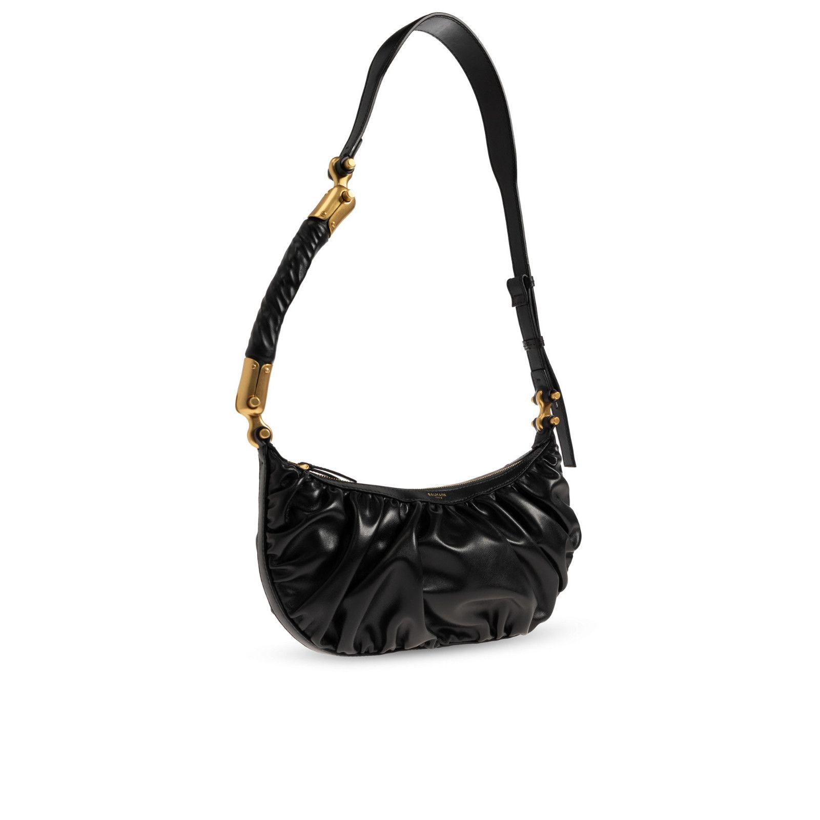 Balmain BALMAIN Ebene Hobo Black Shoulder Bag New & Authentic Size ONE SIZE - 3 Thumbnail