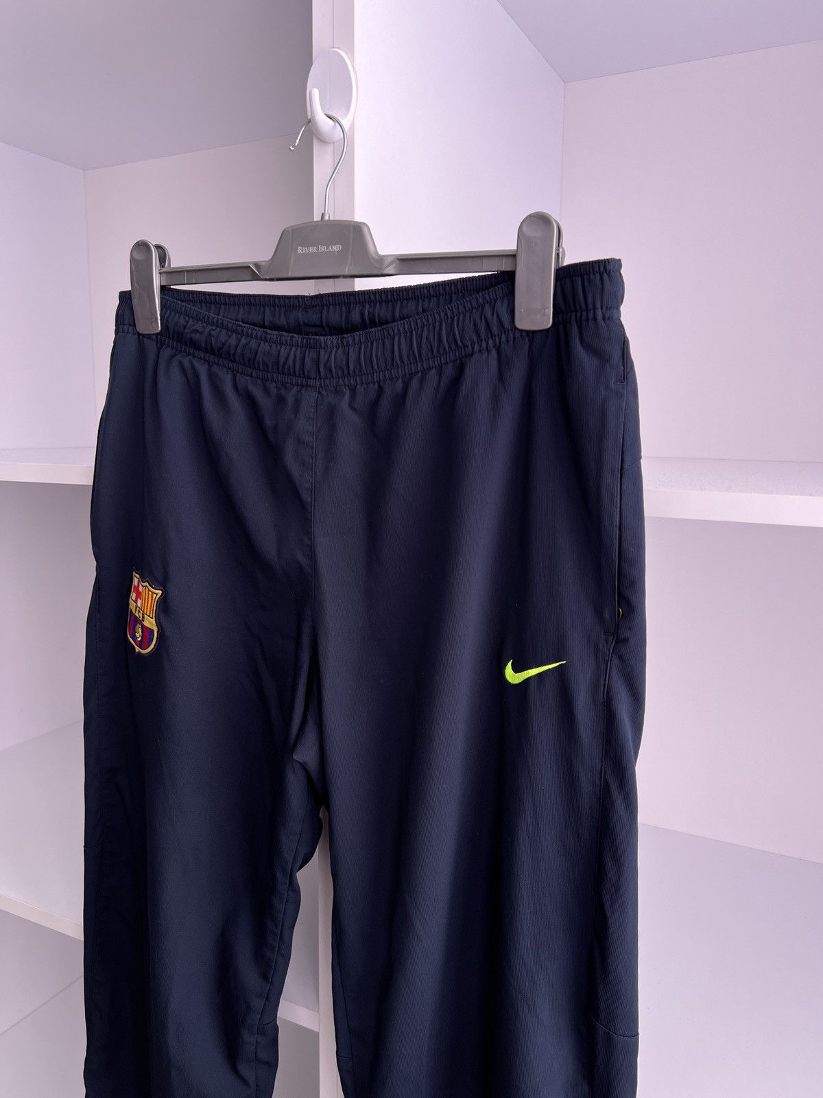 Nike × Vintage Nike Pants Vintage Nike FC Barcelona Track Pants Size US 33 - 5 Thumbnail