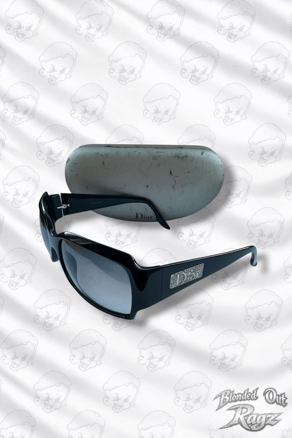 Dior Christian Dior Night 3 Vintage Sunglasses Black Size ONE SIZE - 1 Thumbnail