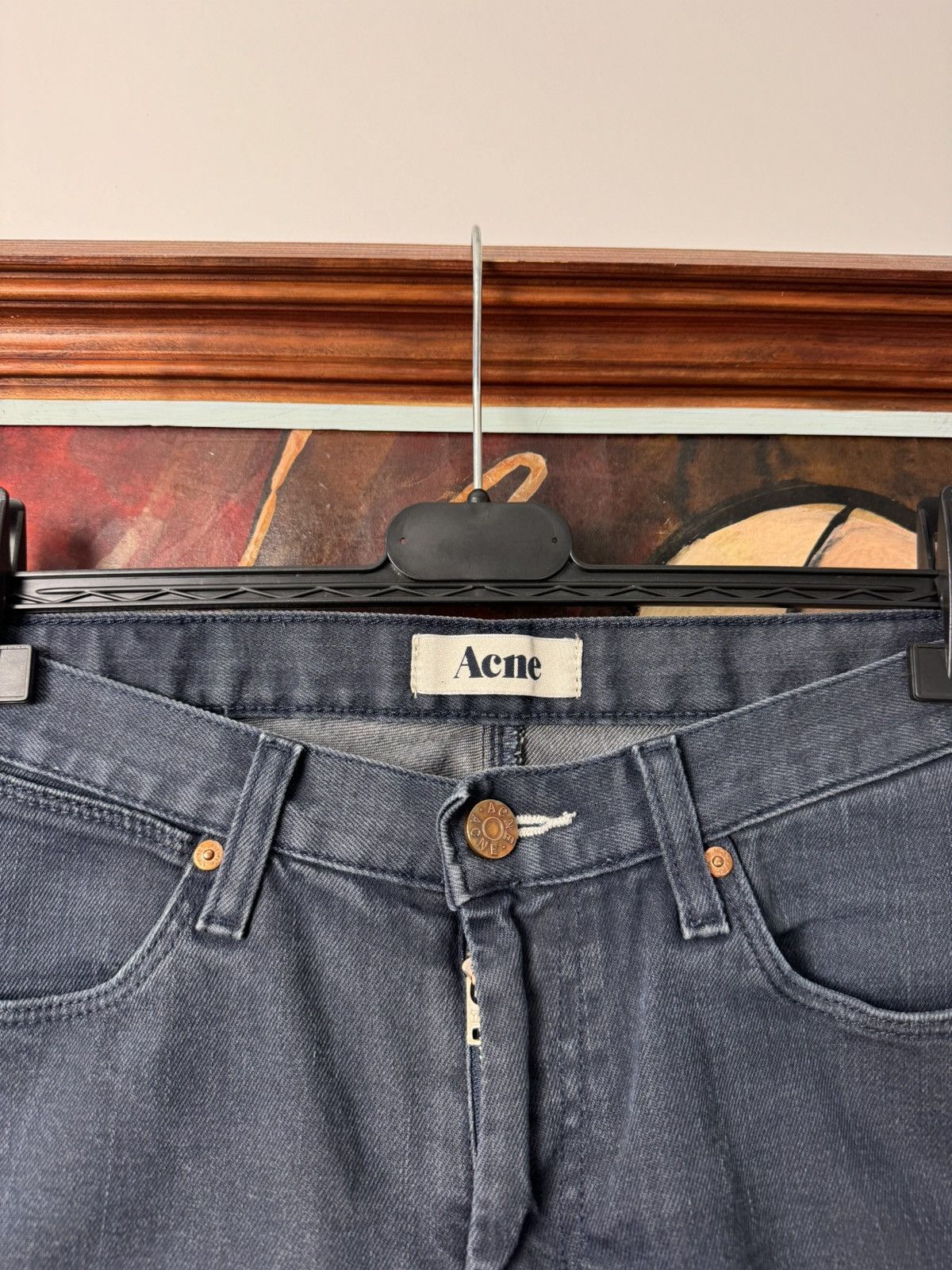 Acne Studios Acne Studios Jeans Slim Fit Denim Pant Rock Casual Luxury Size US 32 / EU 48 - 3 Thumbnail