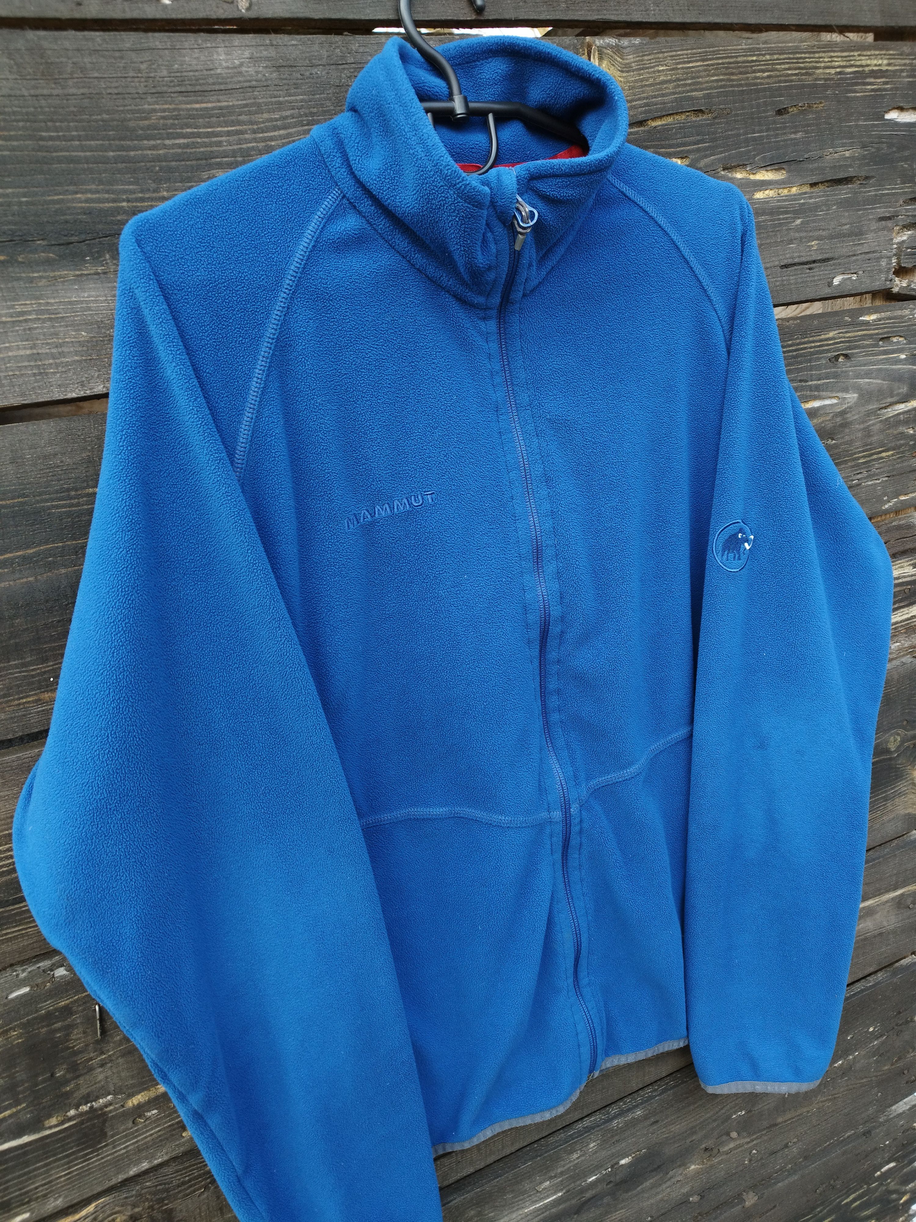 Mammut Mammut Performance Fleece Mid-Layer Jacket Blue - Men's Size US XL / EU 56 / 4 - 2 Thumbnail