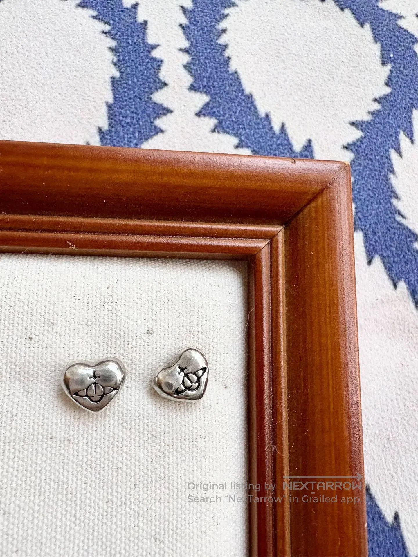 Vivienne Westwood Vivienne Westwood Heart Saturn Silver Earrings. Size ONE SIZE - 1 Thumbnail