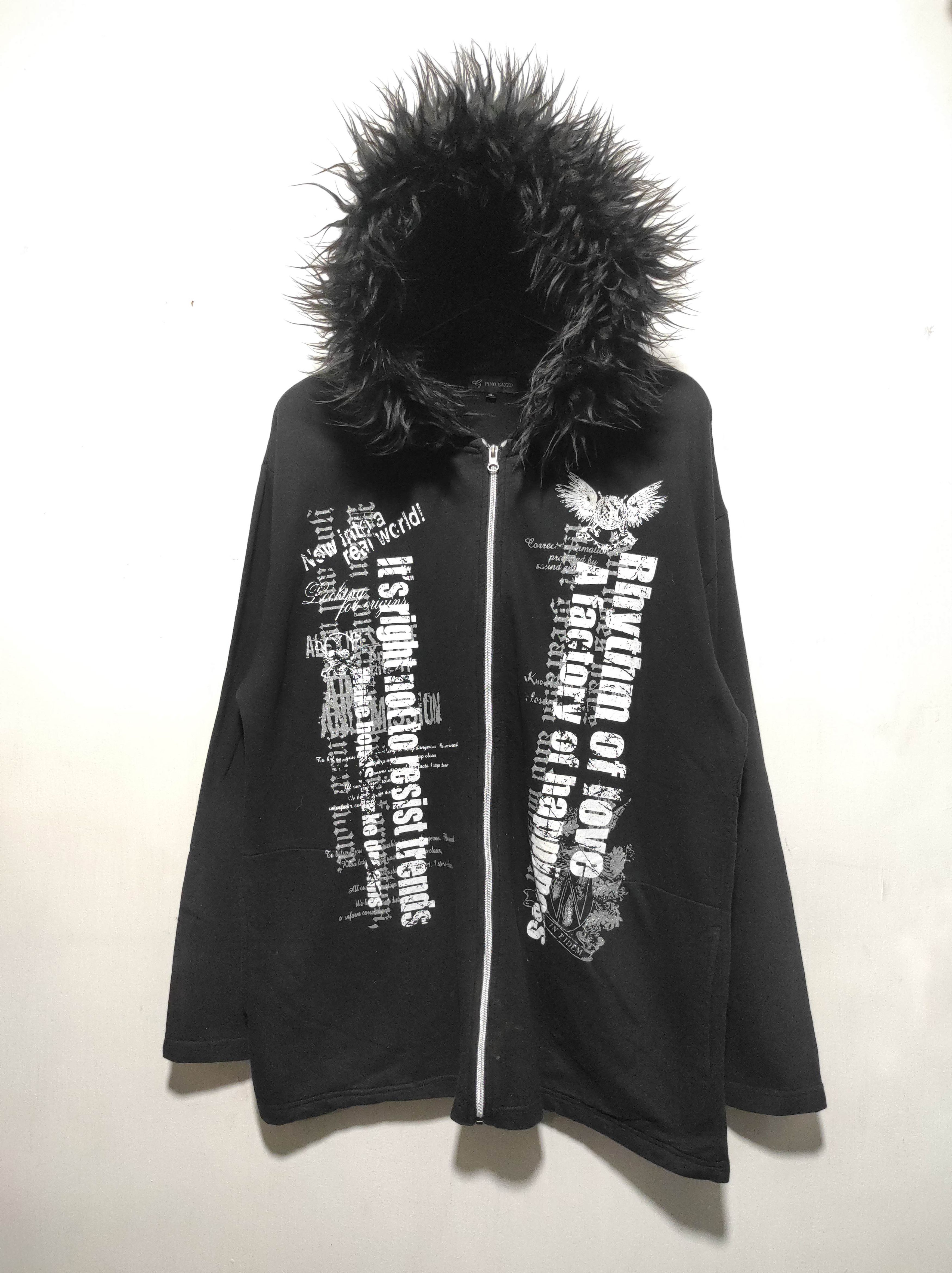 Affliction Pino Bazzo Peom Zip Fur Hoodie LGB IfSixWasNine style Size US XL / EU 56 / 4 - 2 Thumbnail