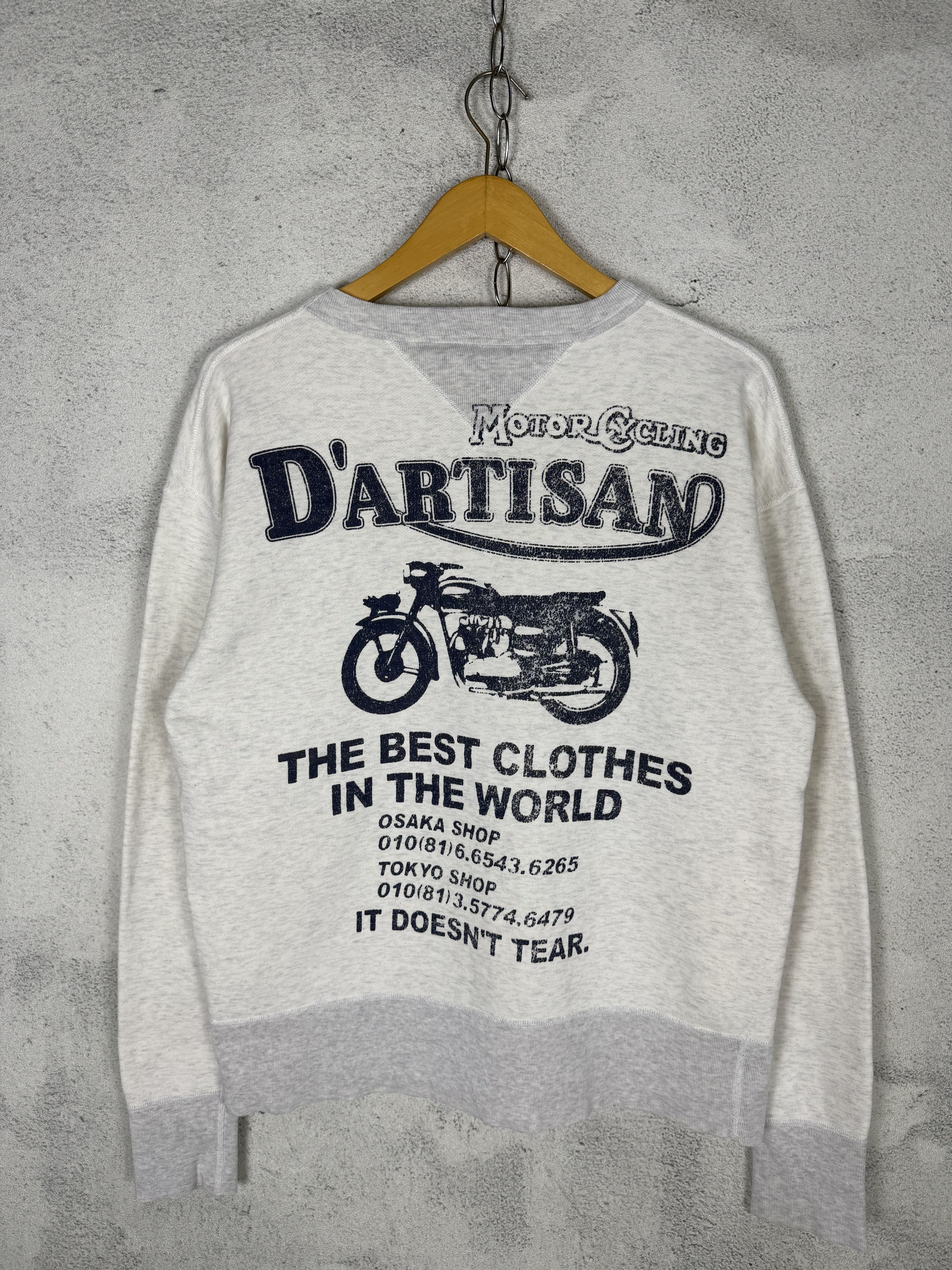 Studio D'Artisan Studio D'Artisan Loopwheeled Sweatshirt Size US M / EU 48-50 / 2 - 1 Thumbnail