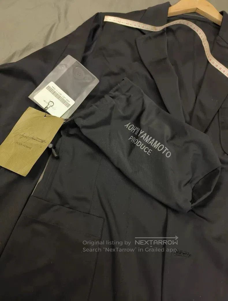 Yohji Yamamoto Yohji Yamamoto Men's Lightweight Blazer. Size US XL / EU 56 / 4 - 7 Thumbnail