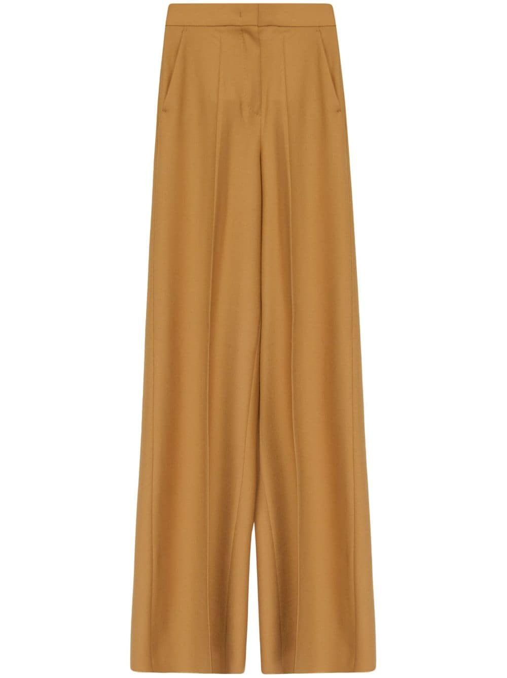 Max Mara WOOL WIDE-LEG TROUSERS Size 27" / US 4 / IT 40 - 1 Thumbnail