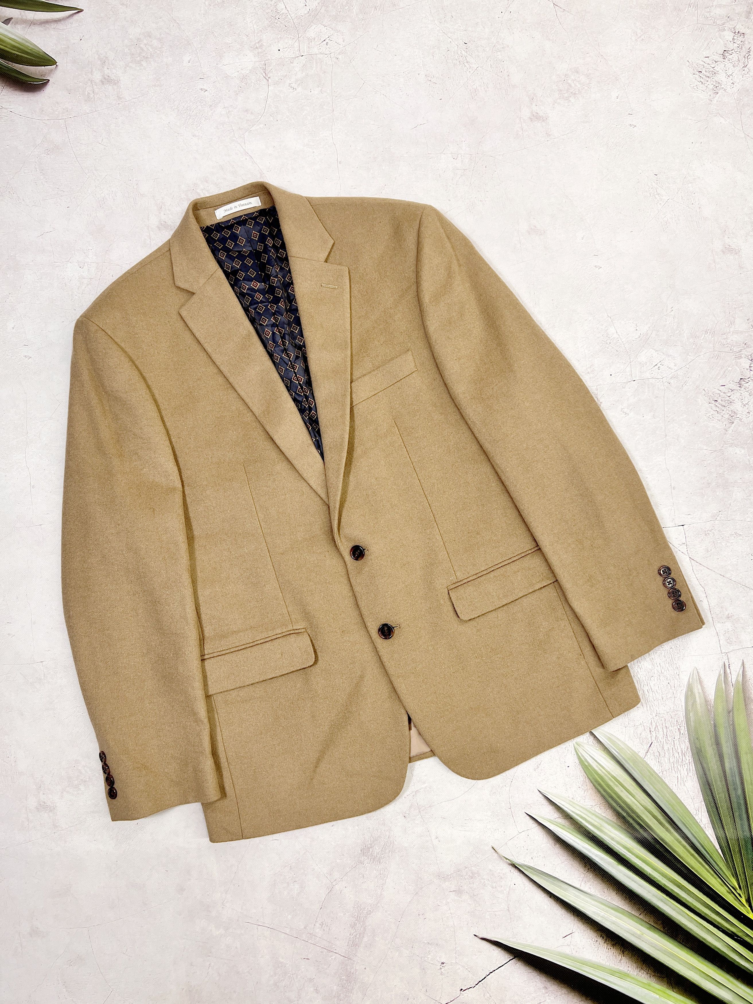 Ralph Lauren Blazer Jacket Wool Silk Cashmere