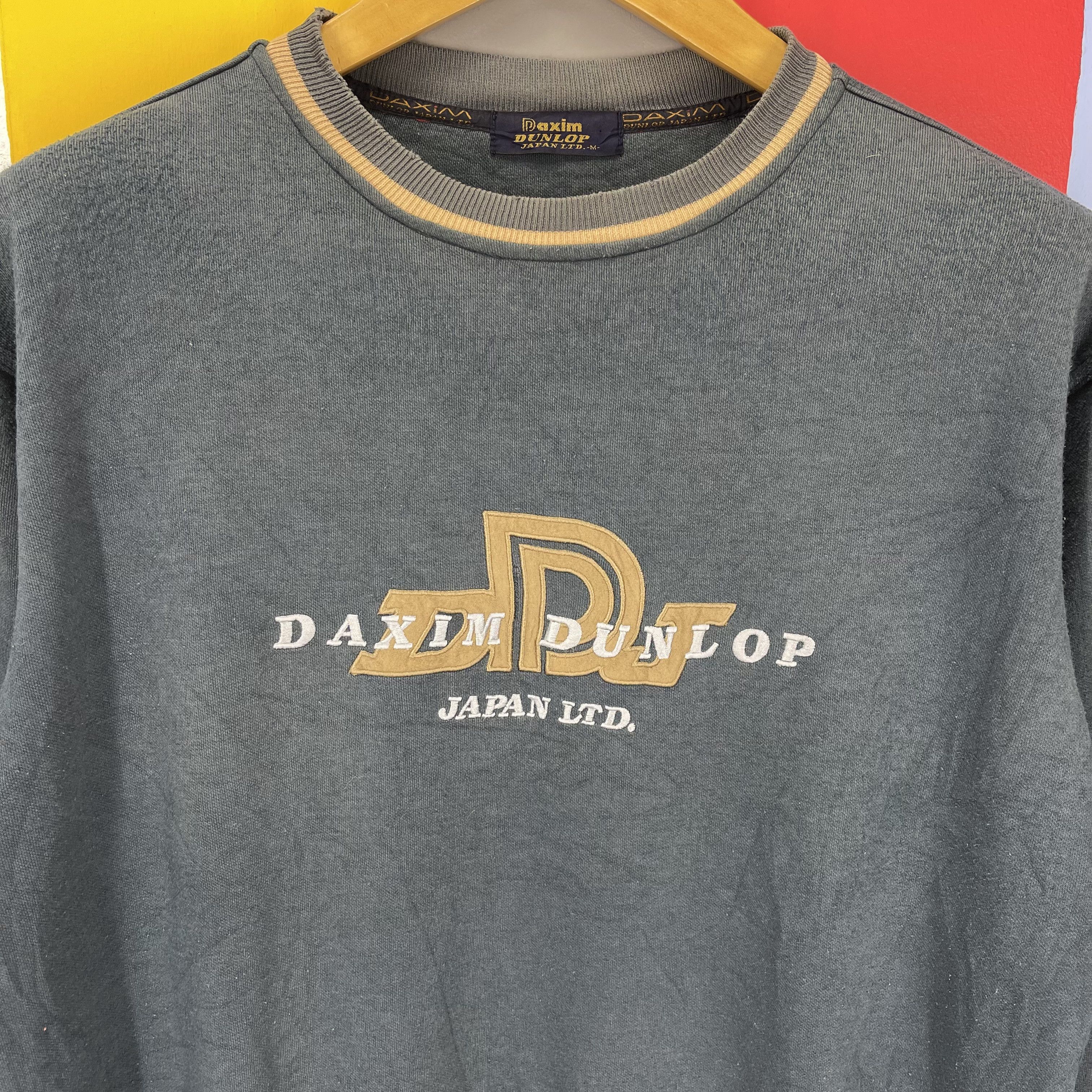 Dunlop Vintage MAXIM DUNLOP JAPAN LTD Crew Neck Sweatshirt #1378/AV Size US M / EU 48-50 / 2 - 2 Thumbnail