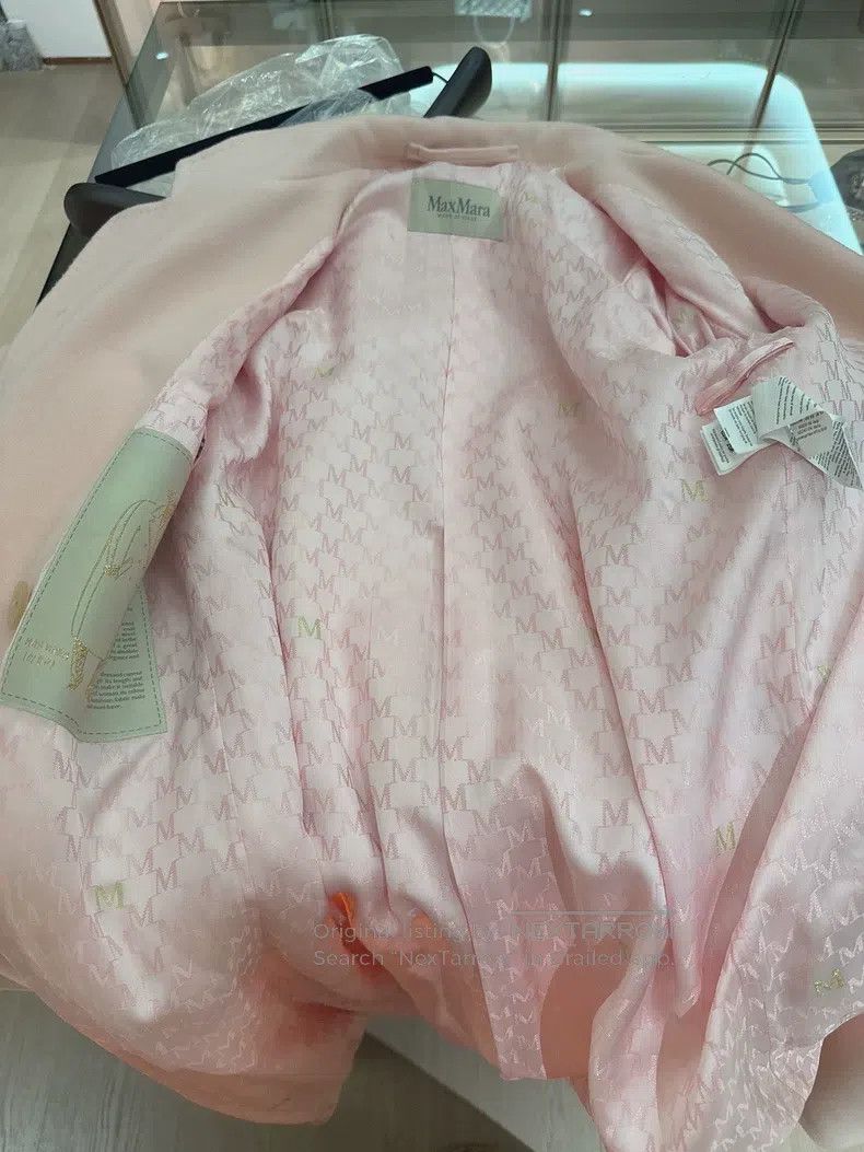 Max Mara Max Mara Cherry Blossom Pink Size XXS / US 00 / IT 34 - 6 Thumbnail