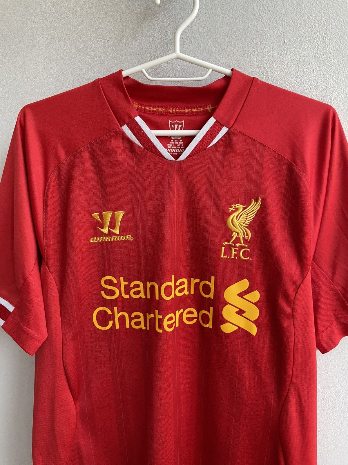 Vintage Liverpool 2013 2014 Home Football Shirt Soccer Jersey Warior Size US M / EU 48-50 / 2 - 3 Thumbnail
