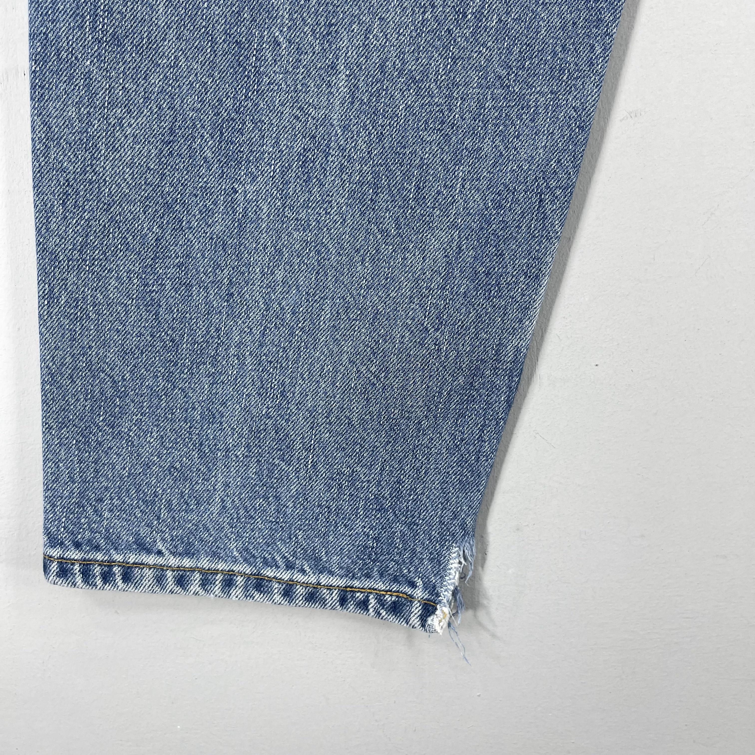 Levi's × Vintage W29 L32 Vintage Levis 560 Distressed Ripped High Rise Jeans Size 29" - 11 Thumbnail
