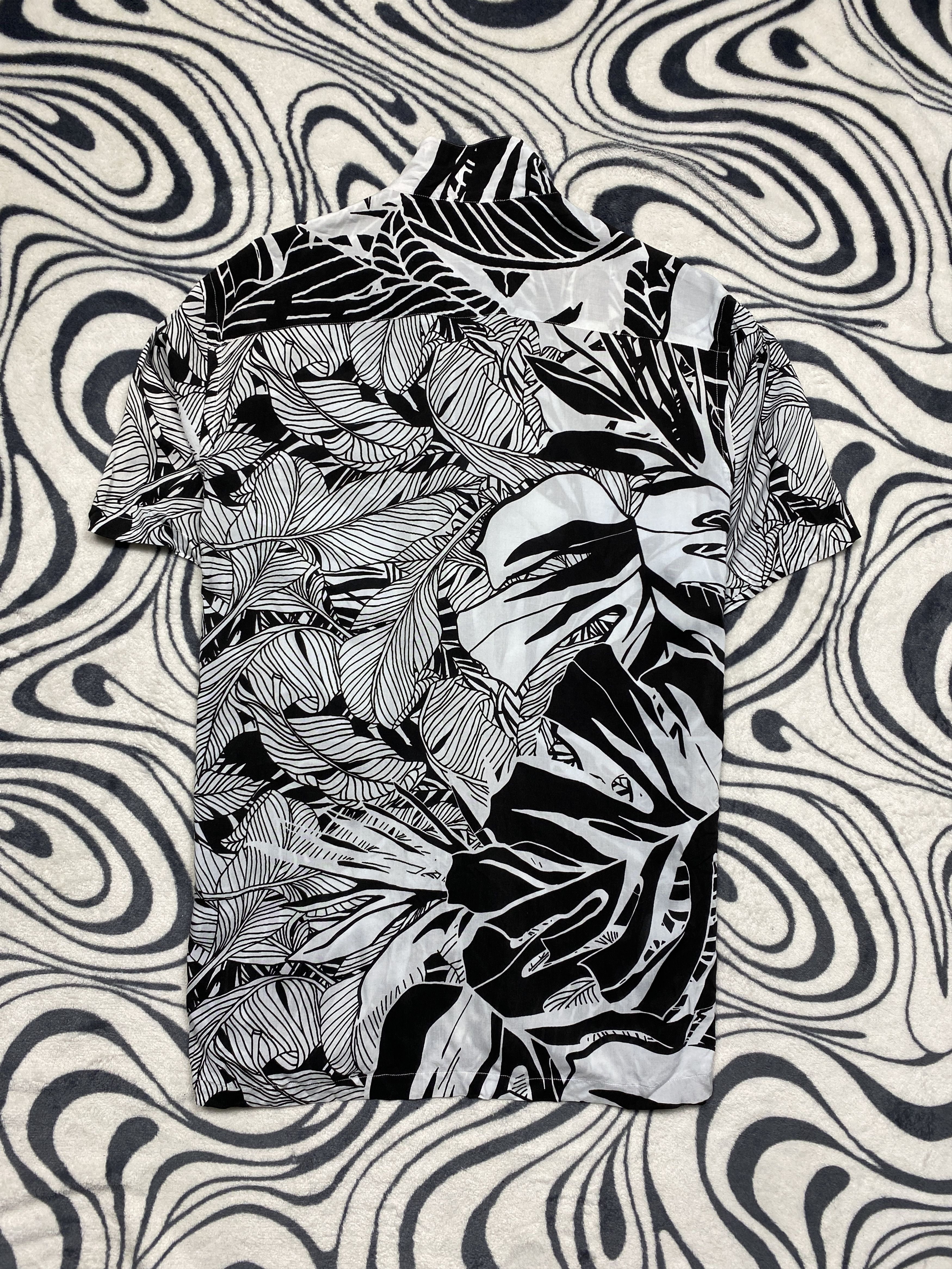 Zara Zara Mens Hawaiian Shirt Floral Print Size US L / EU 52-54 / 3 - 6 Thumbnail