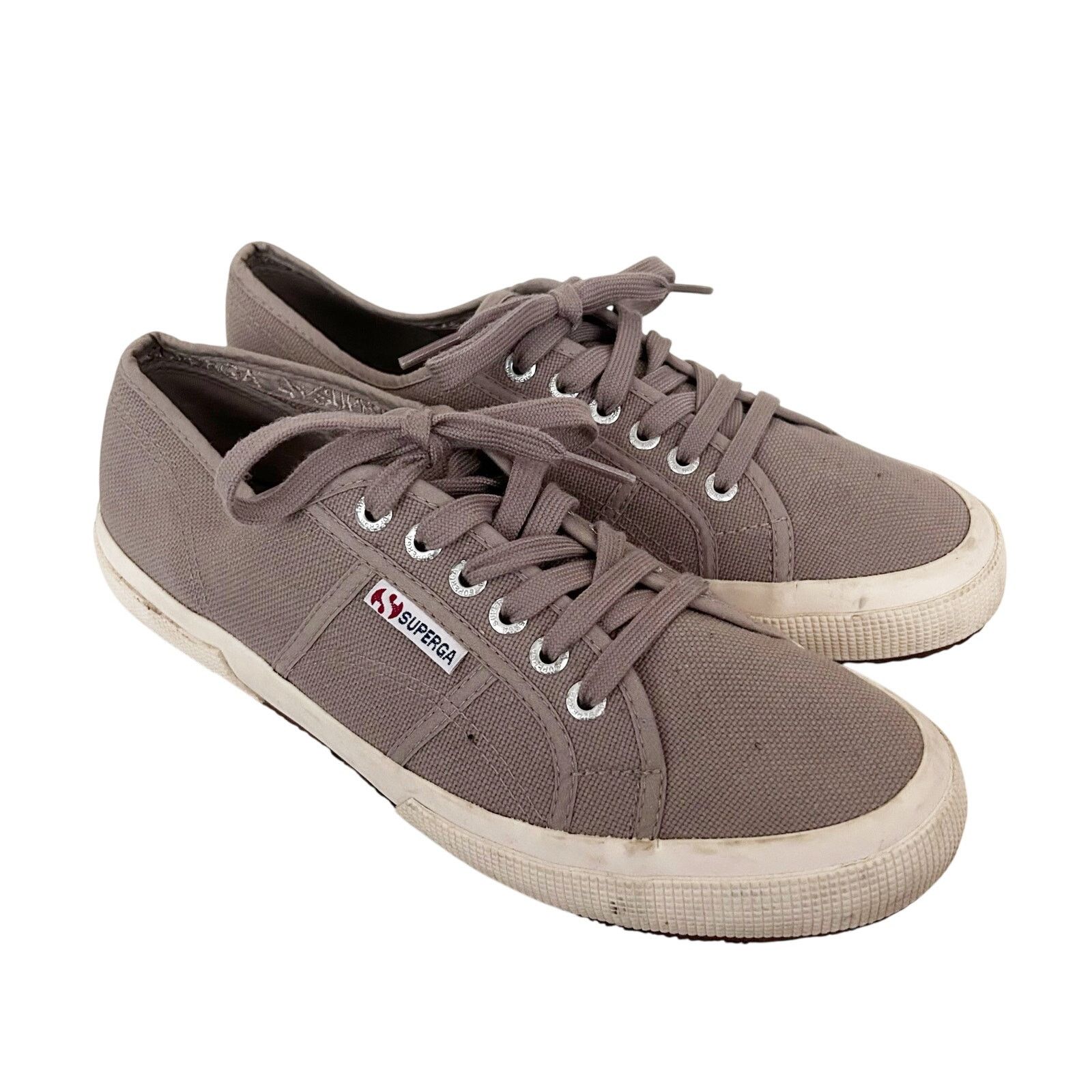 Superga Superga Tan Cotu 2750 Classic Sneakers Sz 9.5 Size US 9.5 / EU 42-43 - 1 Thumbnail
