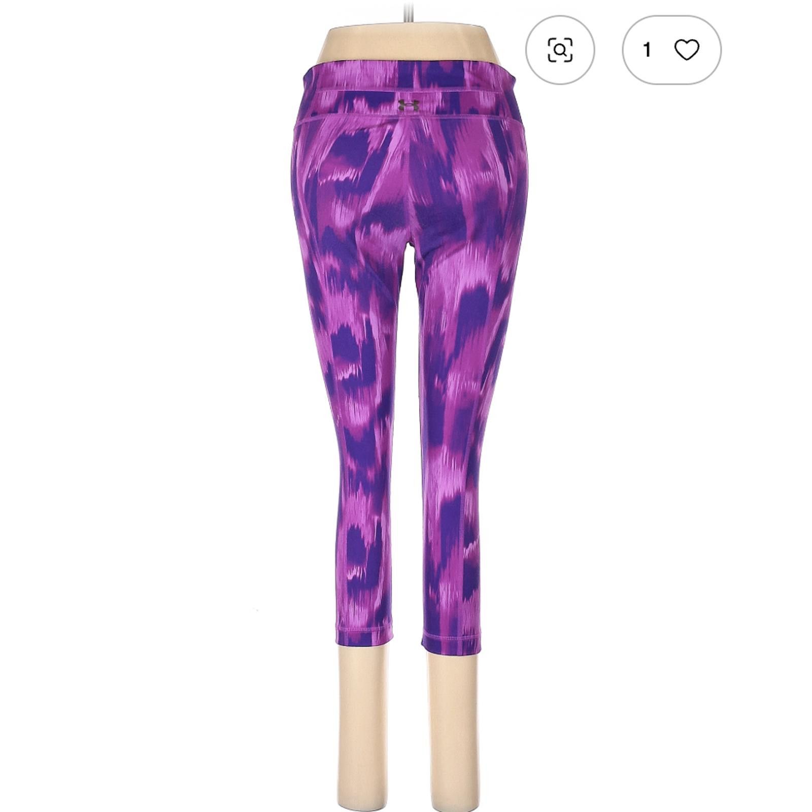 Under Armour Under Armour Purple Active Pants Size M Size 32" / US 10 / IT 46 - 2 Thumbnail