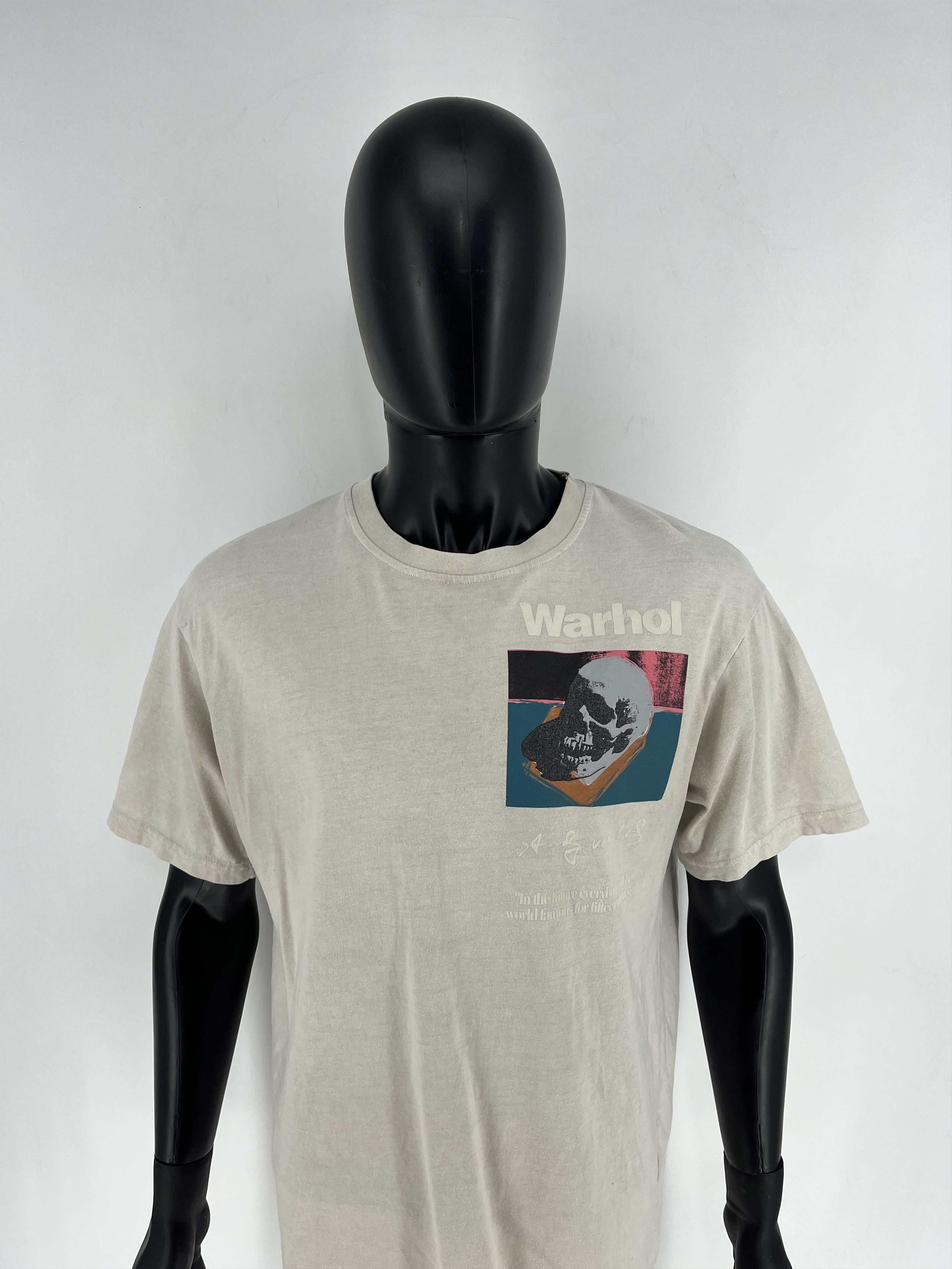 Andy Warhol × Pull & Bear Vintage Pull&Bear Andy Warhol Tshirt Tee Size L Size US L / EU 52-54 / 3 - 6 Thumbnail