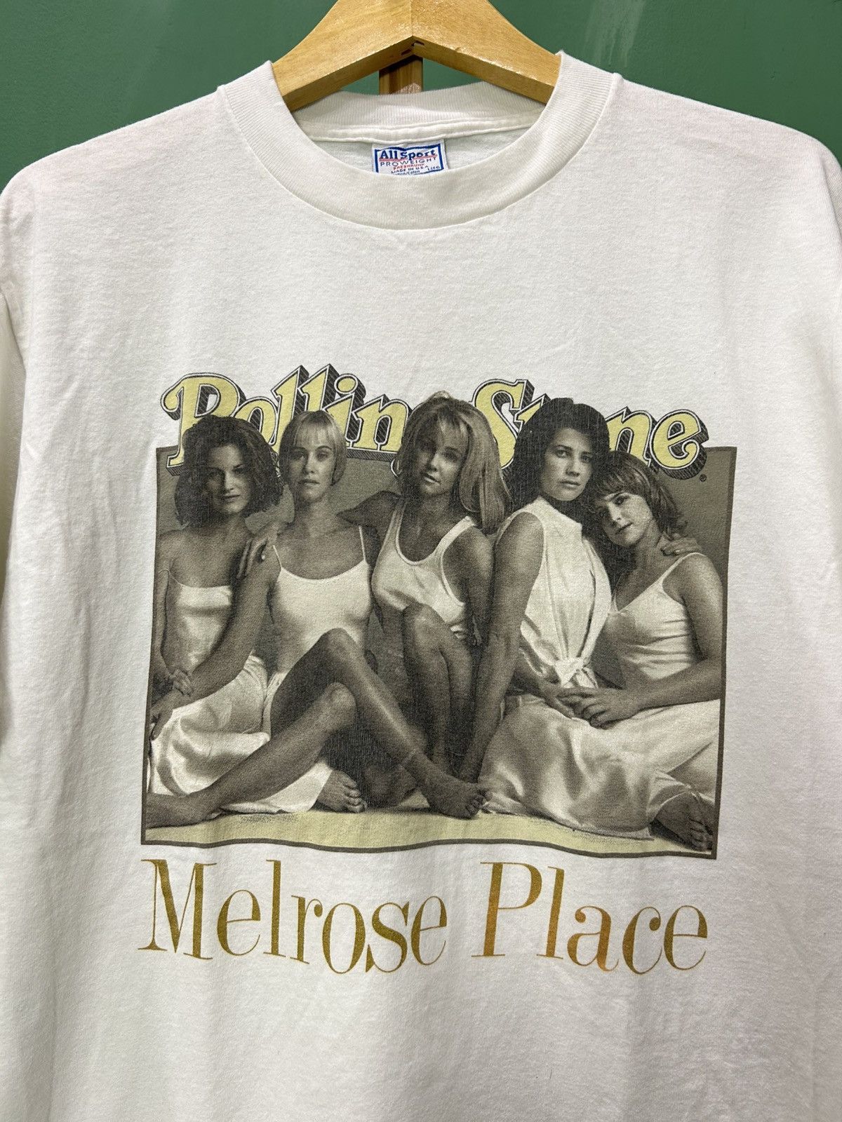 All Sport Melrose Place Tv Show Rolling Stones Cover Magazine Promo Size US L / EU 52-54 / 3 - 2 Thumbnail