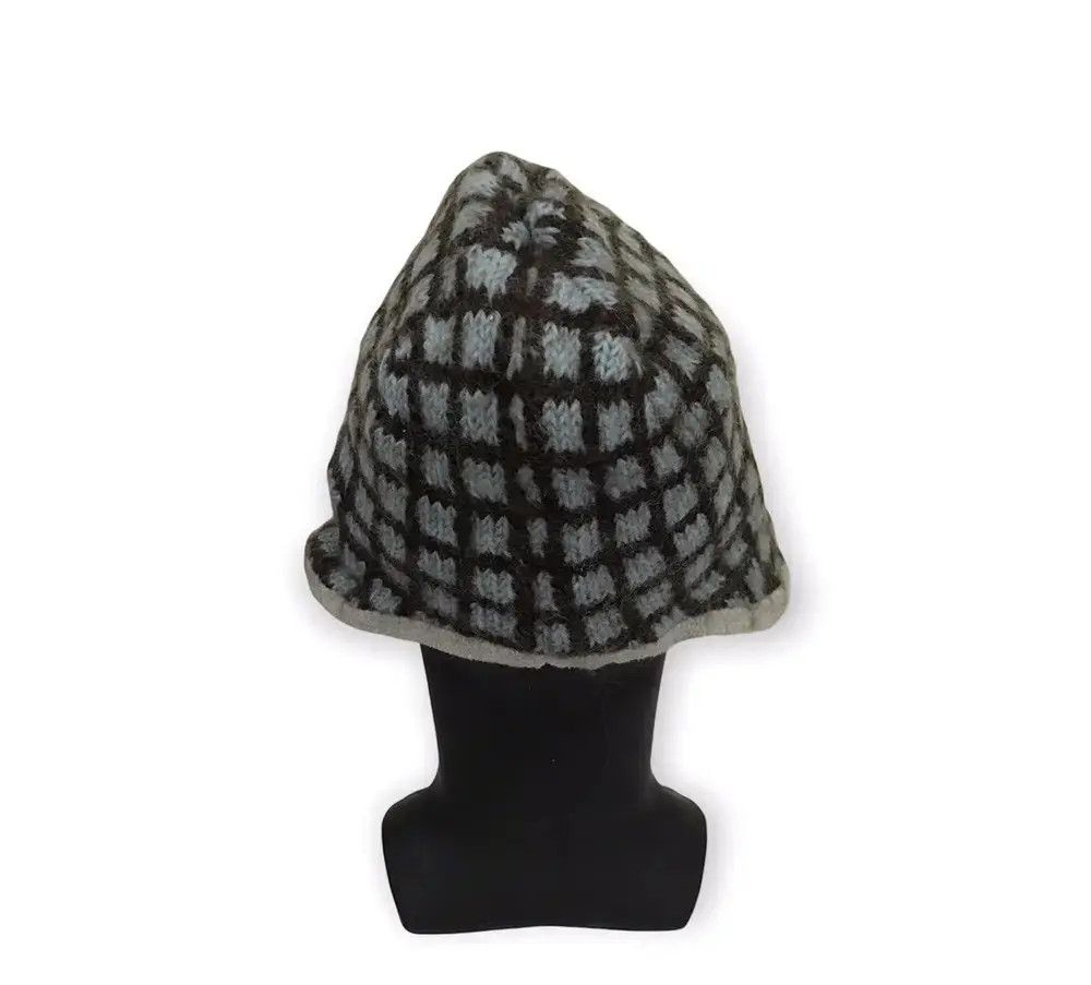 Japanese Brand Maniyak Knitwear London Beanie Hat Size ONE SIZE - 4 Thumbnail