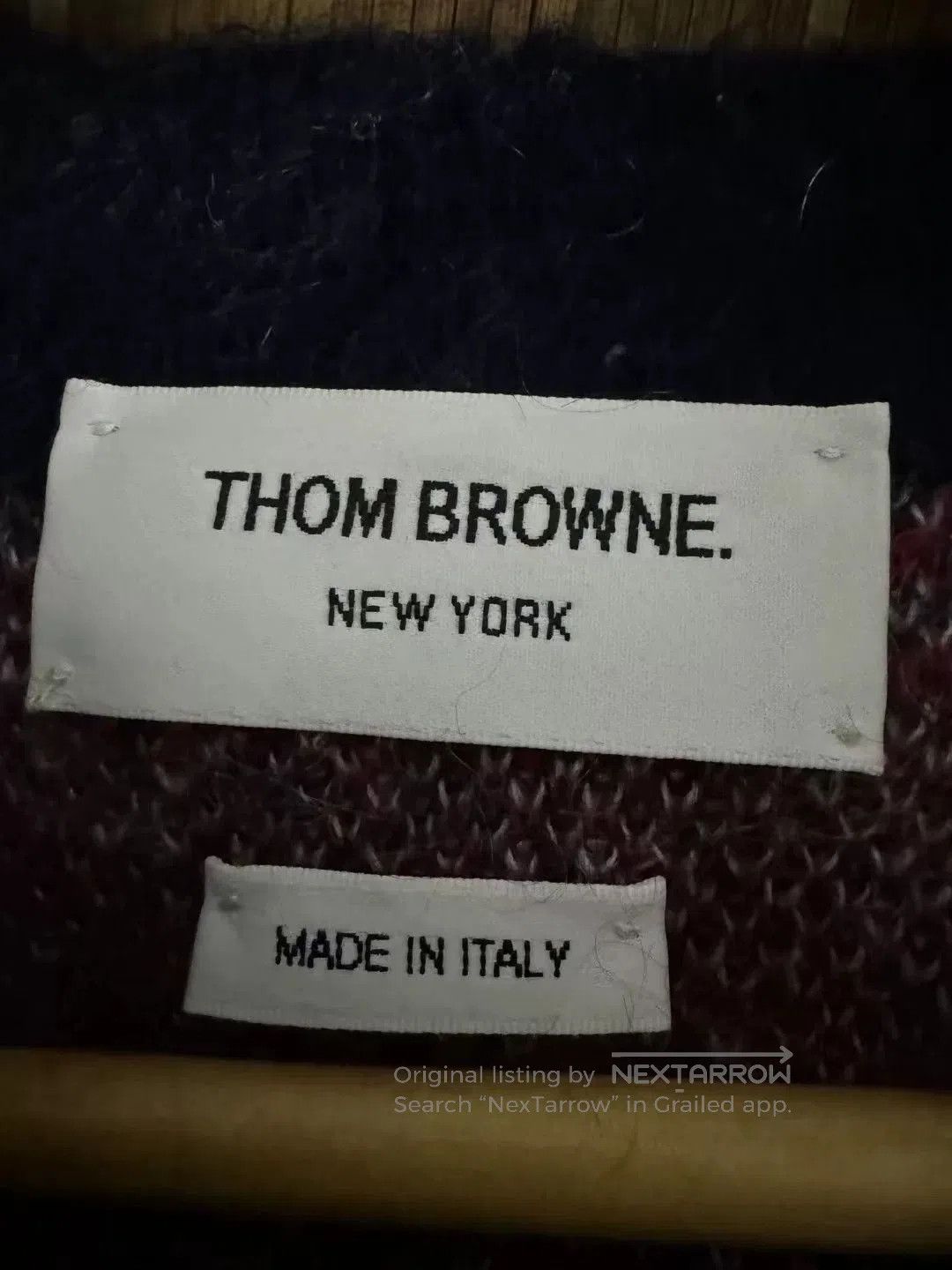 Thom Browne thom browne plaid mohair sweater. Size US M / EU 48-50 / 2 - 3 Thumbnail