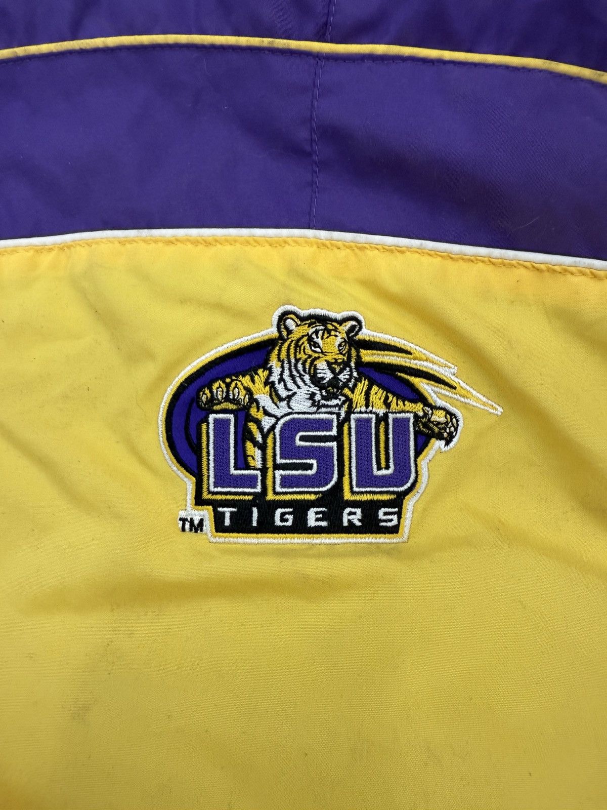 Vintage Vtg LSU Tigers Windbreaker Pullover Size US M / EU 48-50 / 2 - 3 Thumbnail