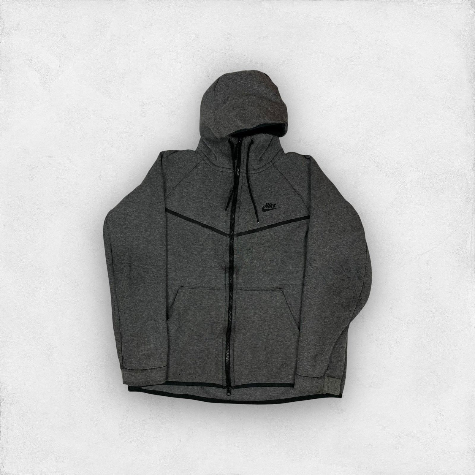 Nike Nike Sportswear Tech Fleece Men Gray Windrunner Hoodie Large Size US L / EU 52-54 / 3 - 1 Thumbnail