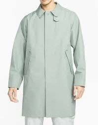 image of Nike Tech Pack Storm-Fit Adv Gore-Tex Men’S Trench Parka in Green, Men's (Size Medium)