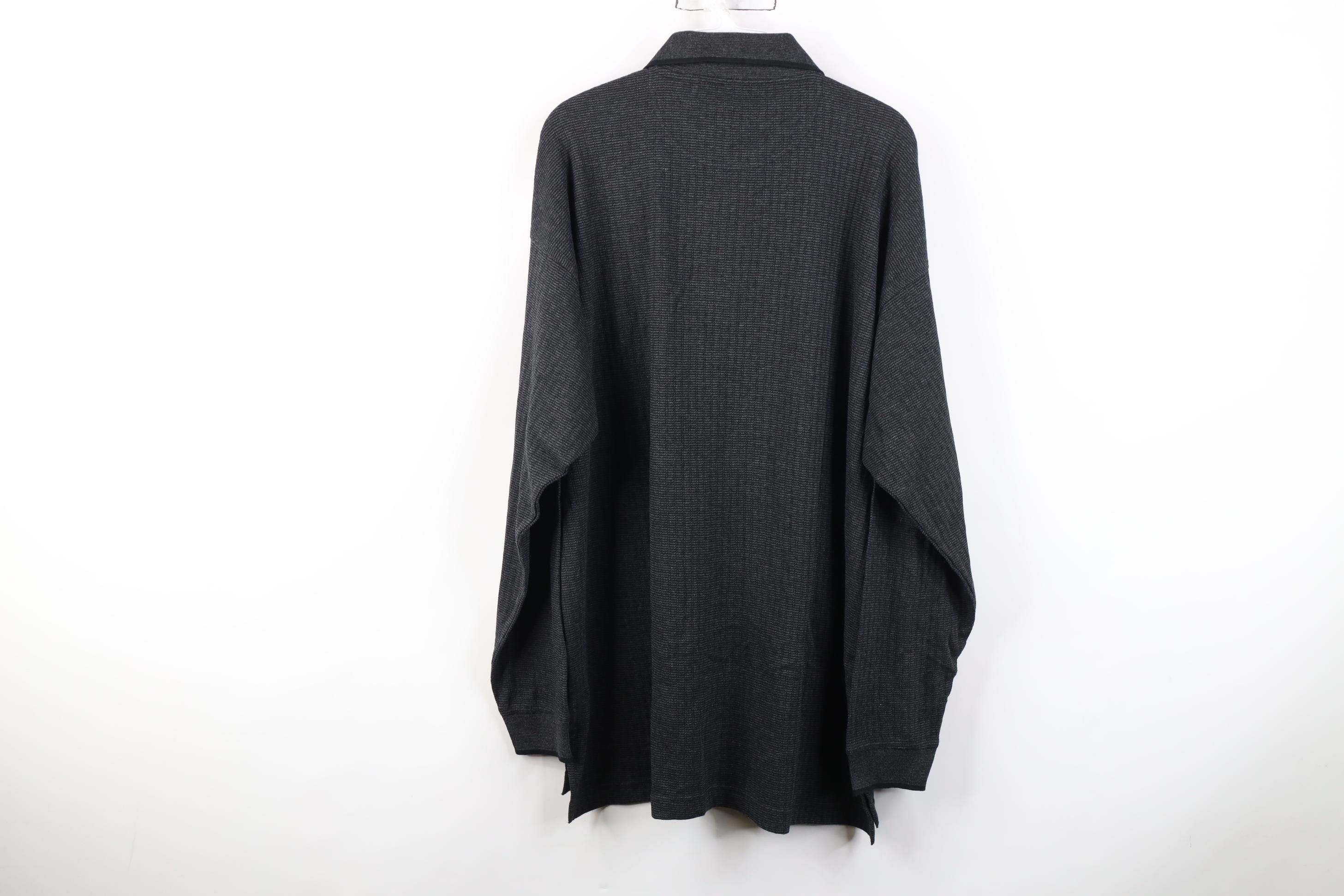 Vintage Deadstock Vintage 90s Streetwear Long Sleeve Polo Shirt Size US L / EU 52-54 / 3 - 8 Thumbnail