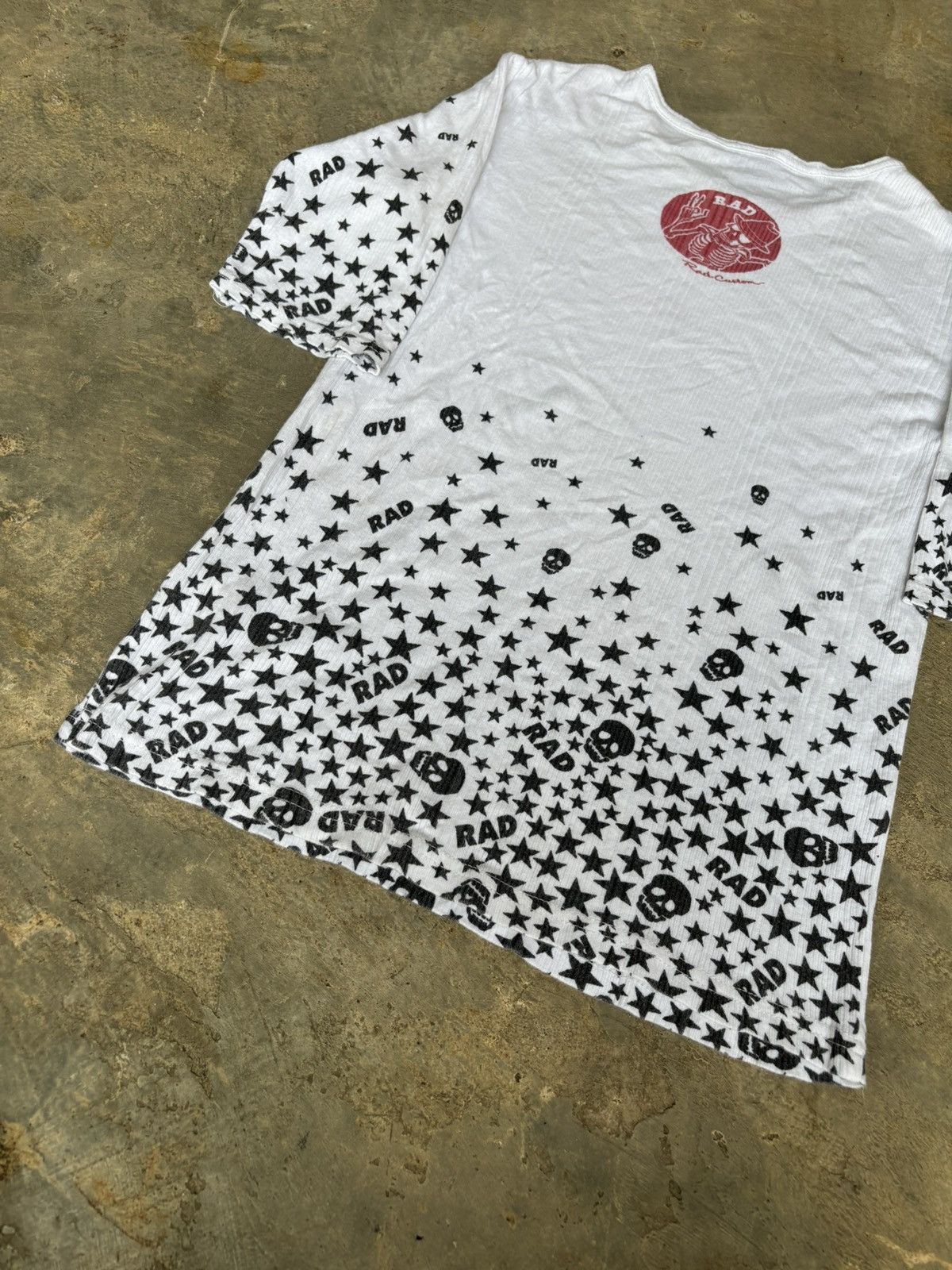 Hysteric Glamour × If Six Was Nine × Japanese Brand Y2k Skull Rad Custom Ifsixwasnine style Tshirt Size M / US 6-8 / IT 42-44 - 8 Thumbnail