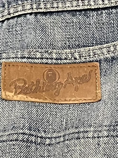 Bape Bape logo denim jeans Size US 34 / EU 50 - 4 Thumbnail