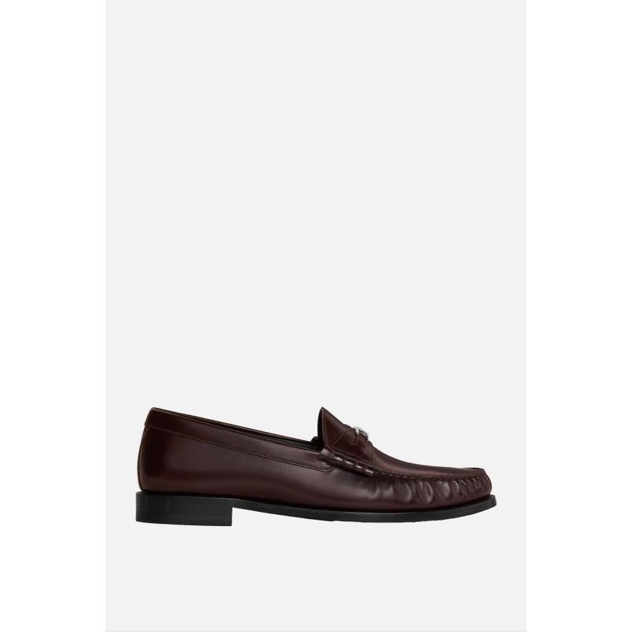 Celine CELINE Luco Brown Triomphe Loafers New & Authentic (Men's si Size US 7 / EU 40 - 4 Thumbnail