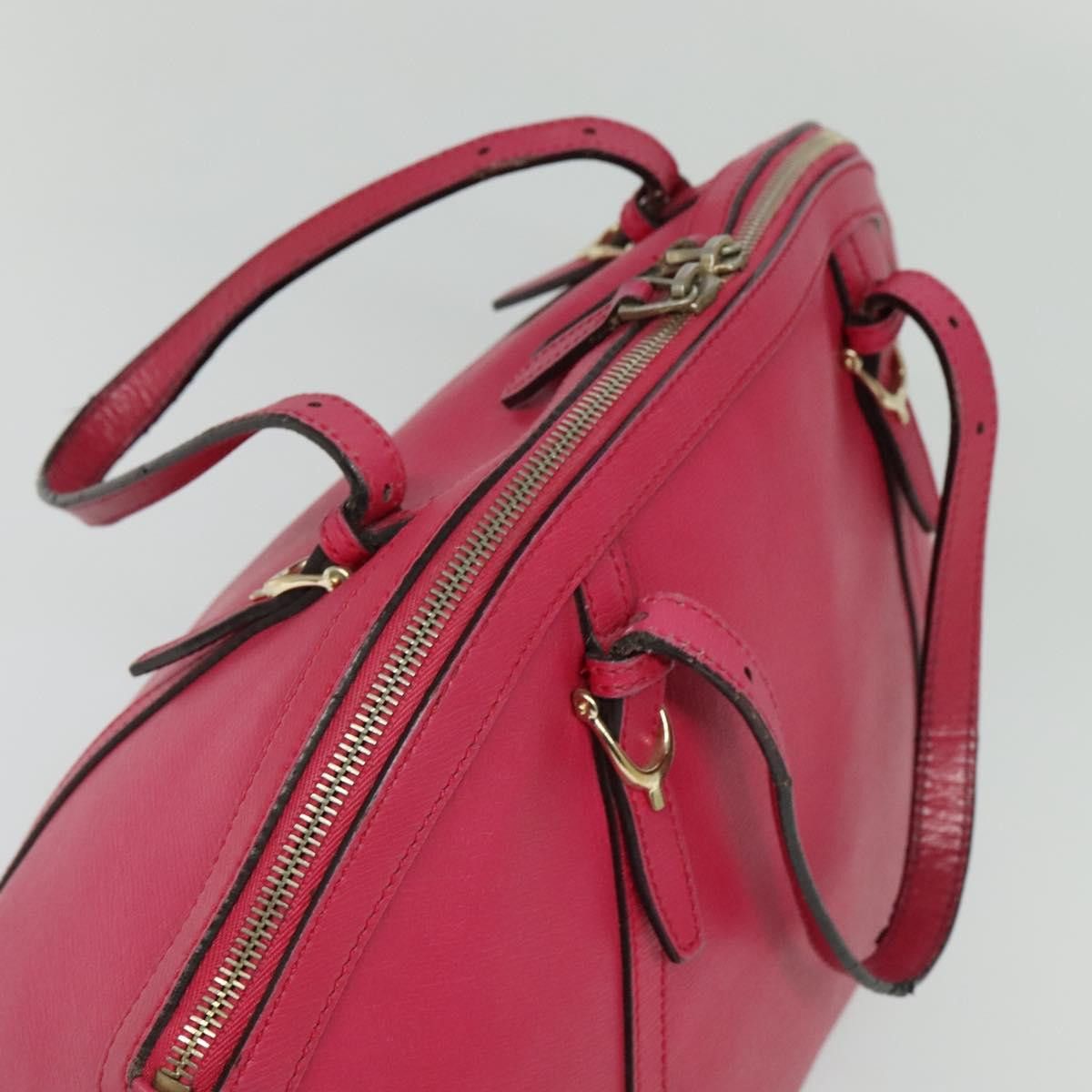 Gucci GUCCI Hand Bag Leather Pink Gold Size ONE SIZE - 6 Thumbnail