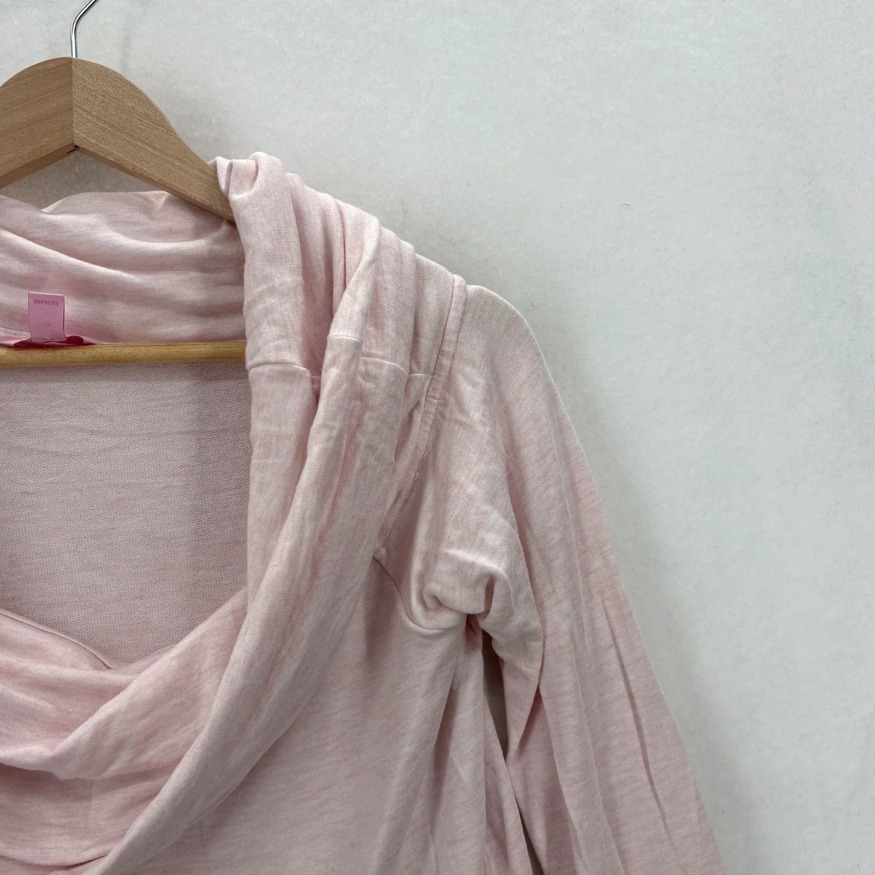 Lilly Pulitzer Lilly Pulitzer Belinda Pullover Shirt Womens Small Pink Cowl Neck Long Sleeve Shirt Womens Small Pink Cowl Neck Long Sleeve Size S / US 4 / IT 40 - 2 Thumbnail