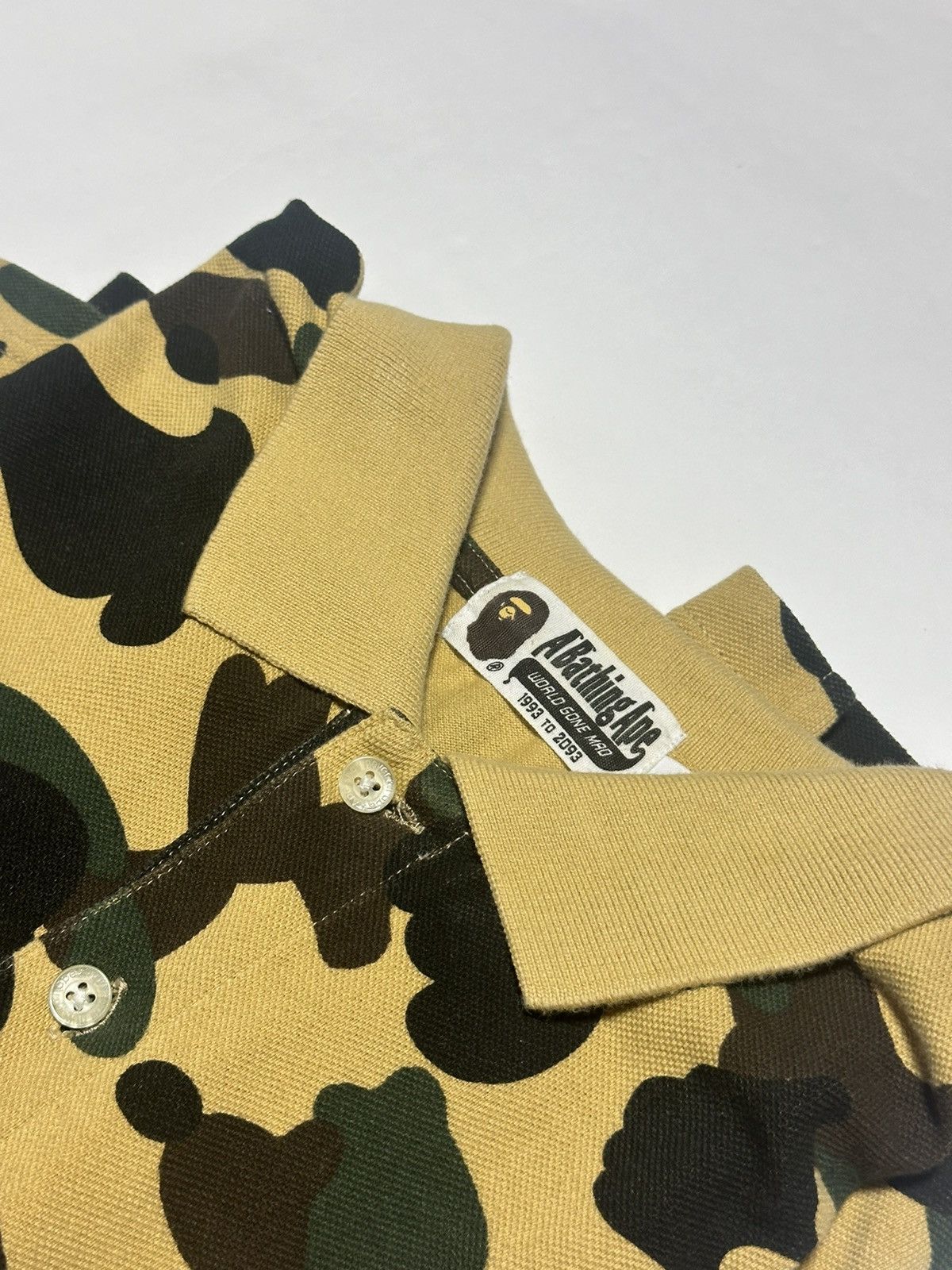 Bape A Bathing Ape Polo Shirt Size US XL / EU 56 / 4 - 4 Thumbnail