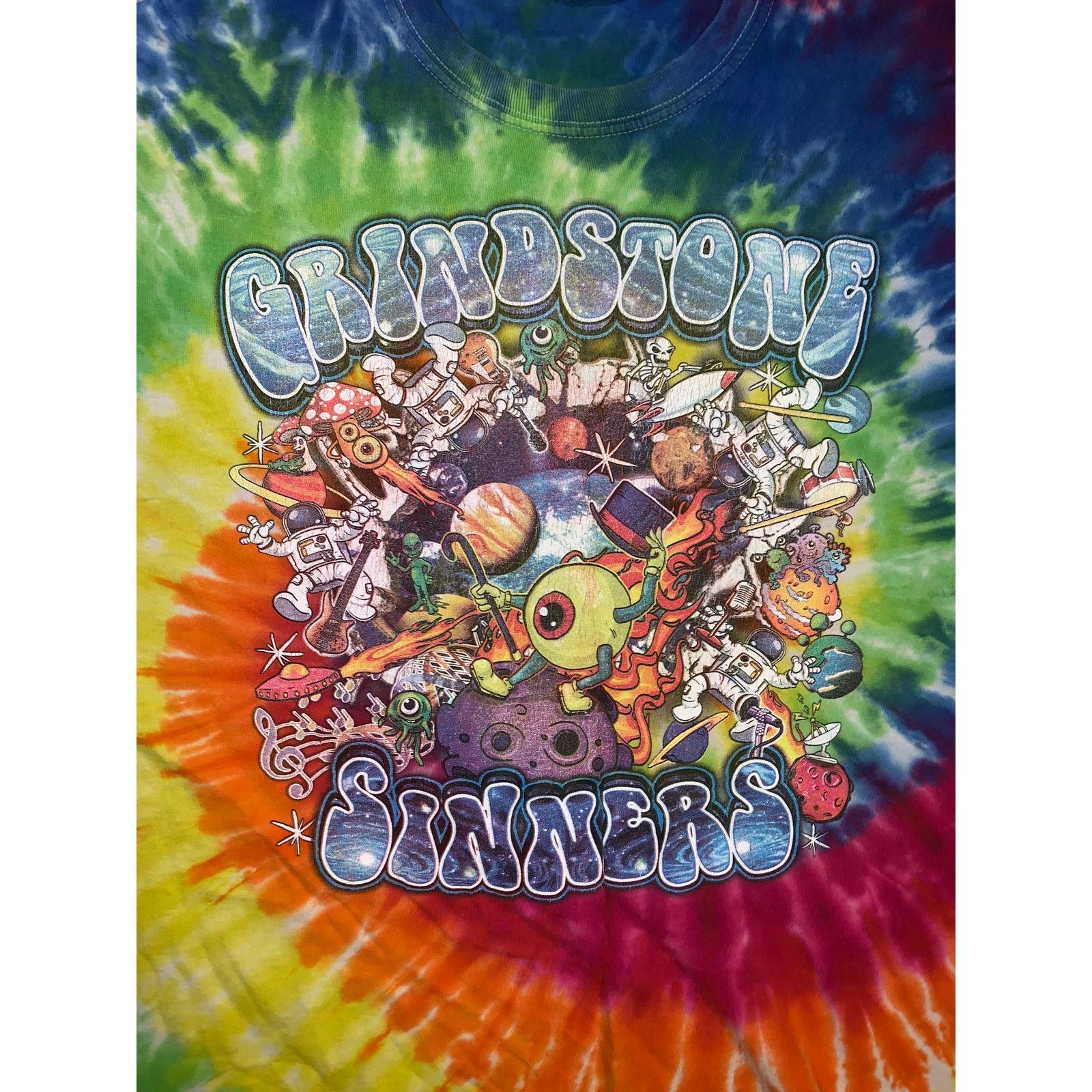 Other Grindstone Sinners Tie Dye T Shirt Eyeball Psychedelic XL Size US XL / EU 56 / 4 - 1 Thumbnail
