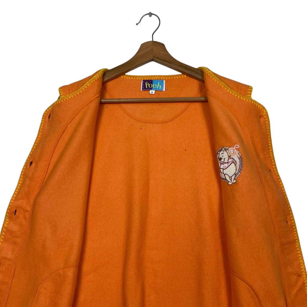 Cartoon Network Vintage 90s Winnie The Pooh Button Fleece Vest Size US M / EU 48-50 / 2 - 12 Thumbnail