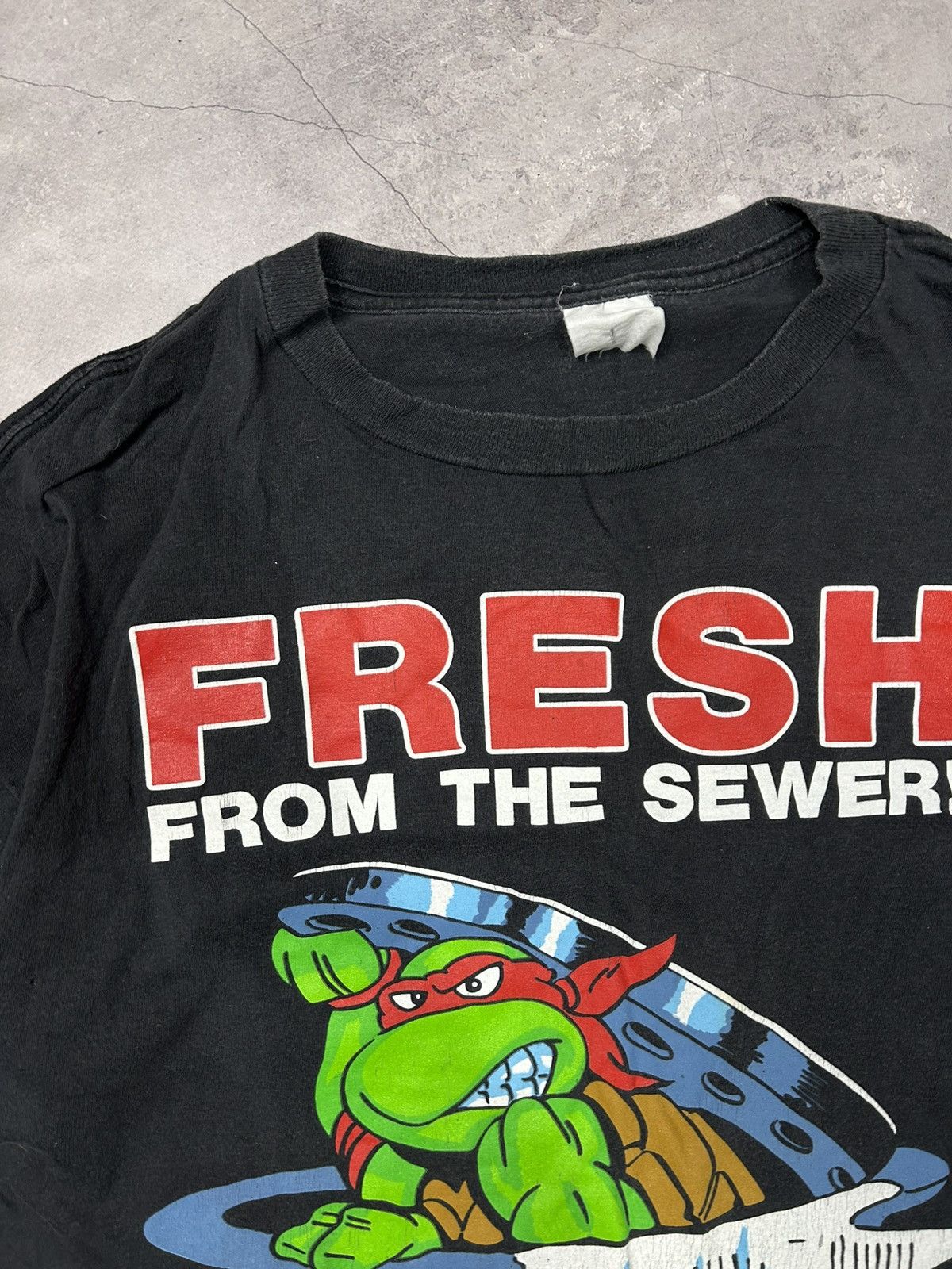 Cartoon Network Vintage 1989 Teenage Mutant Ninja Turtles Hero Fresh Tee Size US S / EU 44-46 / 1 - 5 Thumbnail