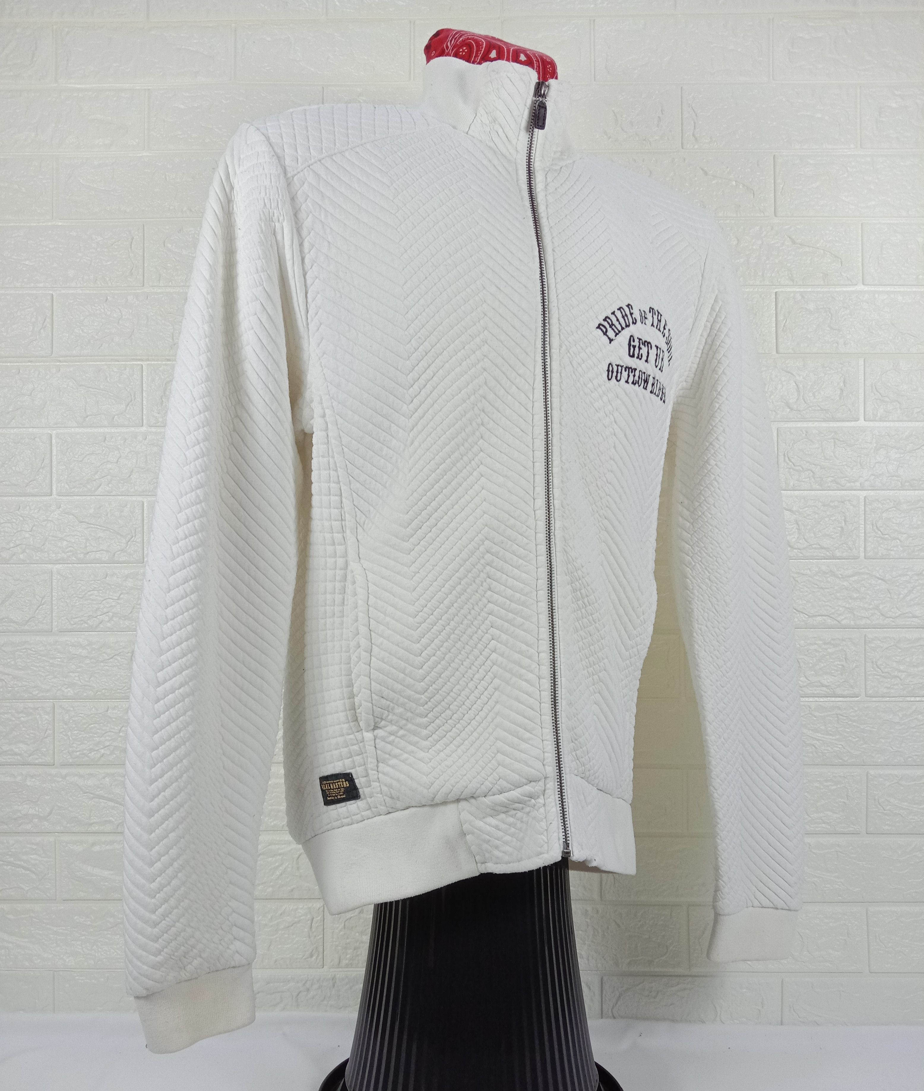 Japanese Brand Vintage Real Masters Pride Of The Souls Zipper Sweater Size US M / EU 48-50 / 2 - 2 Thumbnail