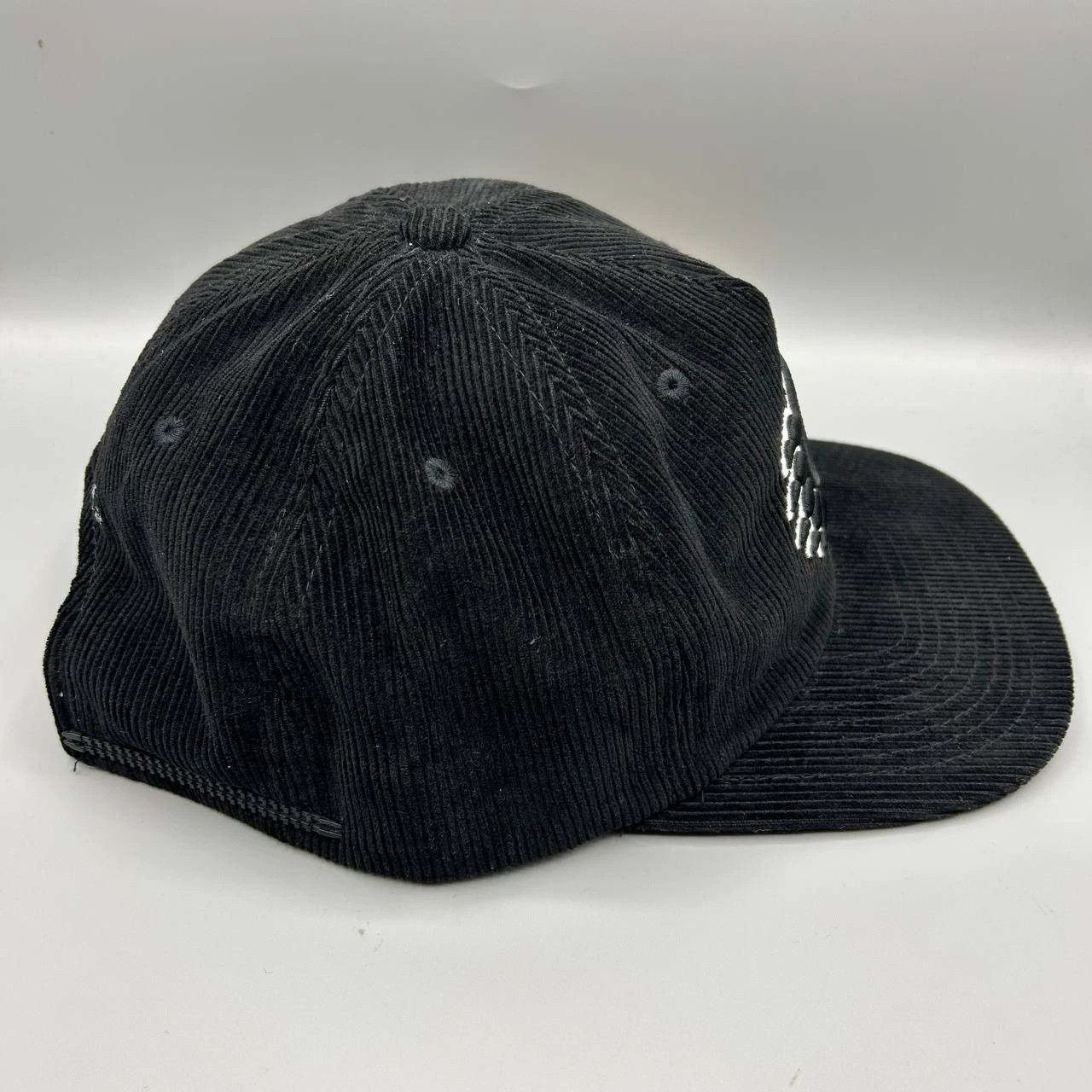 Grassroots California Grassroots Hat Men Black Corduroy Strap Back Cotton Satin Size ONE SIZE - 2 Thumbnail
