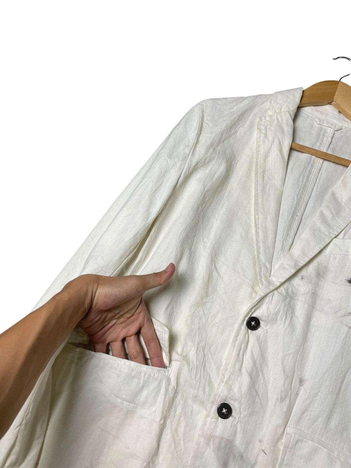 Designer × Japanese Brand × Vintage Modish Style Brand Poly Viscose Coat (61) Size US XS / EU 42 / 0 - 6 Thumbnail