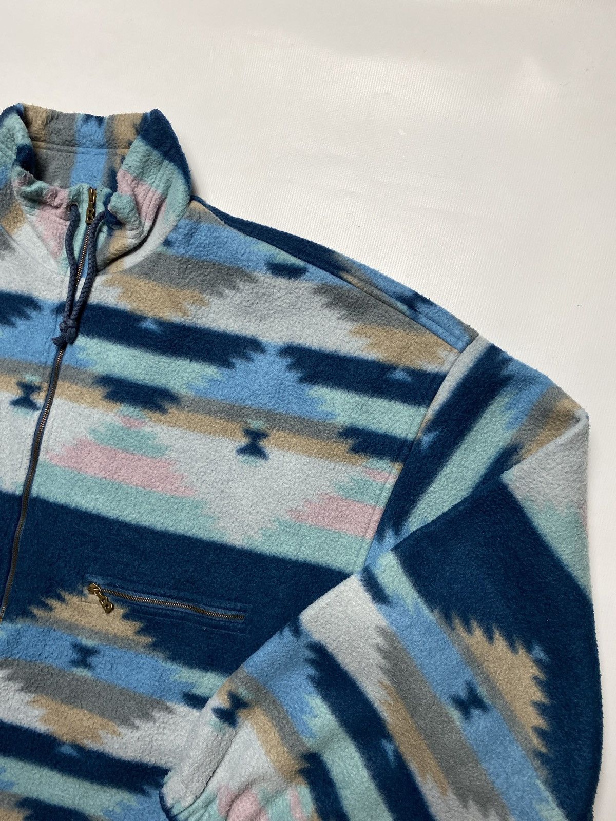 Bogner Bogner Vintage Polar Fleece Jacket Aztec Size US XL / EU 56 / 4 - 3 Thumbnail