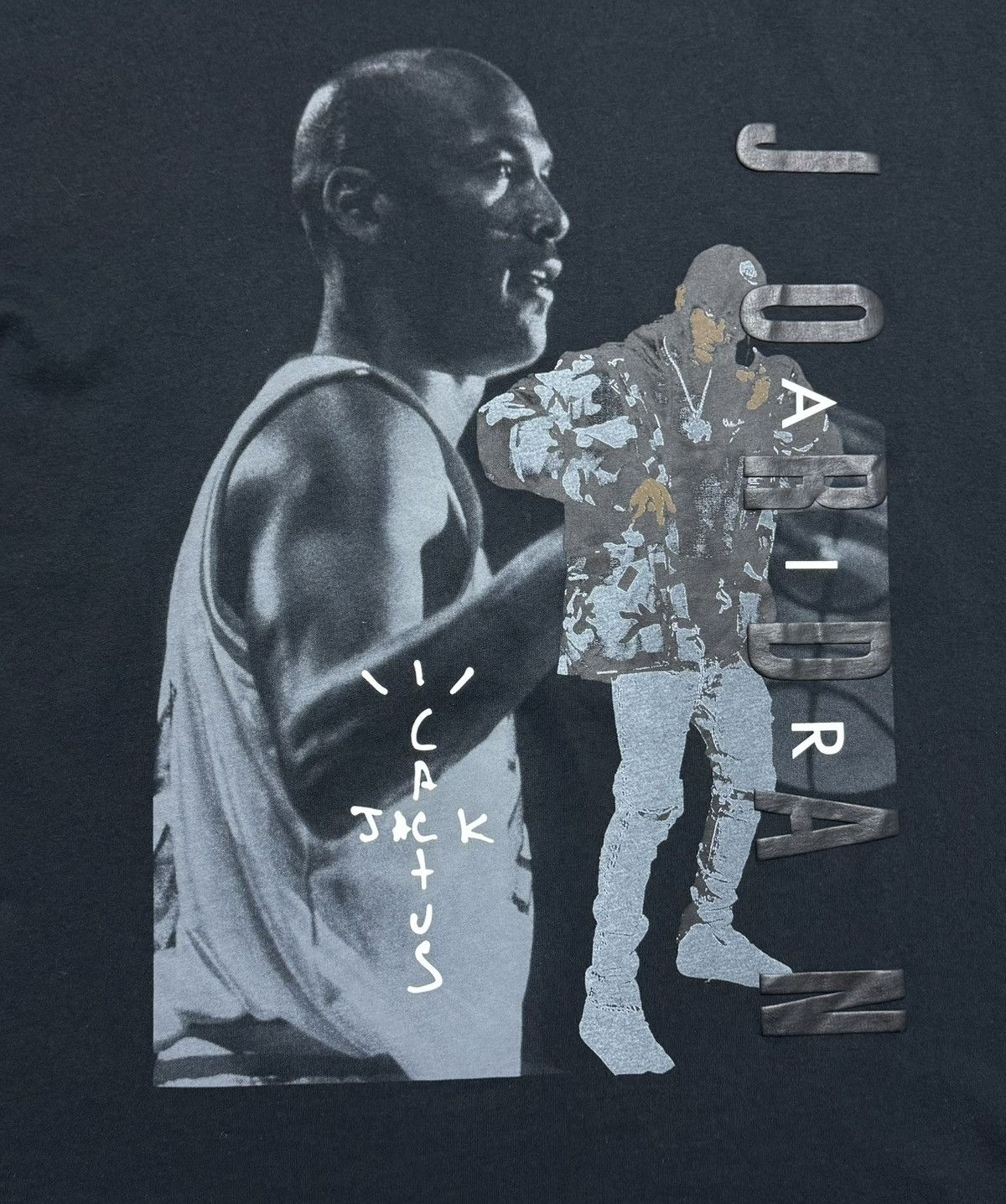 Jordan Brand Air Jordan Cactus Jack by Travis Scott T-Shirt Big Logo Size US L / EU 52-54 / 3 - 7 Thumbnail