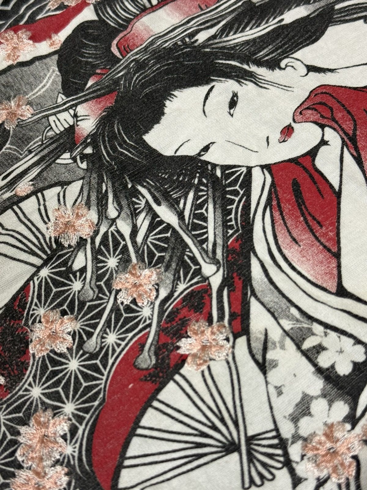 Karakuri Tamashii Karakuri tamashi sukajan hoodie geisha character Size US L / EU 52-54 / 3 - 4 Thumbnail