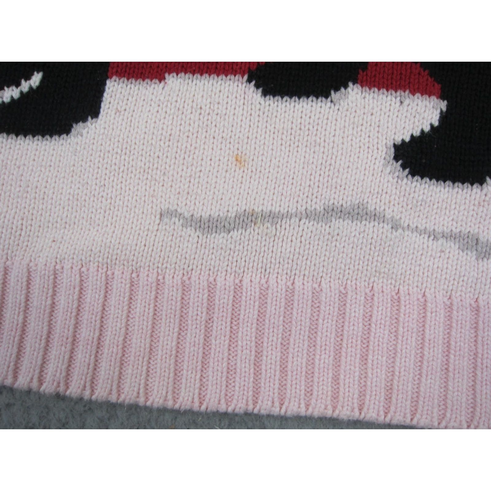Liz Claiborne VINTAGE Liz Claiborne Sweater Womens L Red Knit Pullover 90s 80s Australia Size L / US 10 / IT 46 - 3 Thumbnail