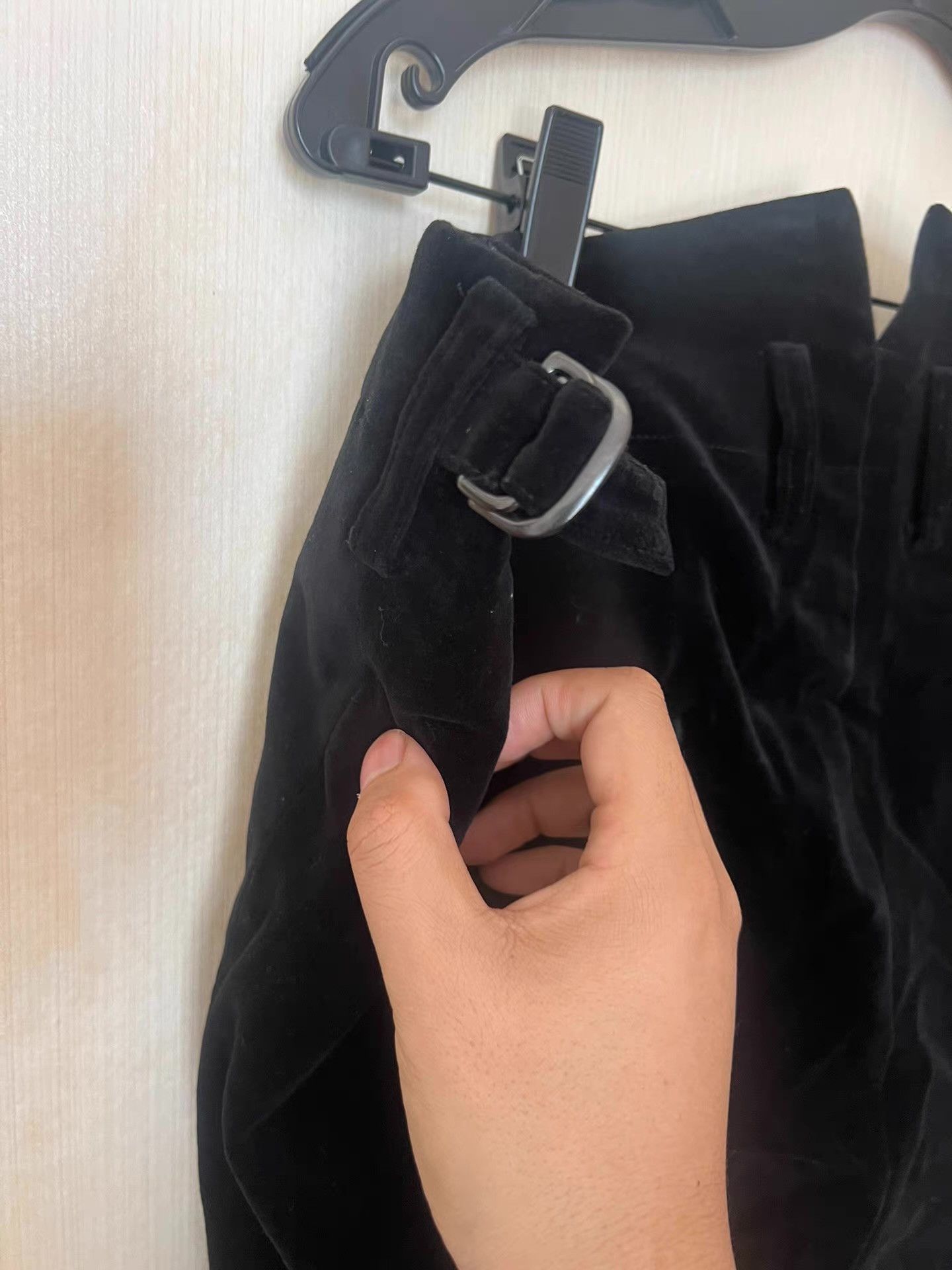 Yohji Yamamoto Yohji Yamamoto 22AW Velvet Suspender Trousers Ｑ26 Size US 34 / EU 50 - 4 Thumbnail