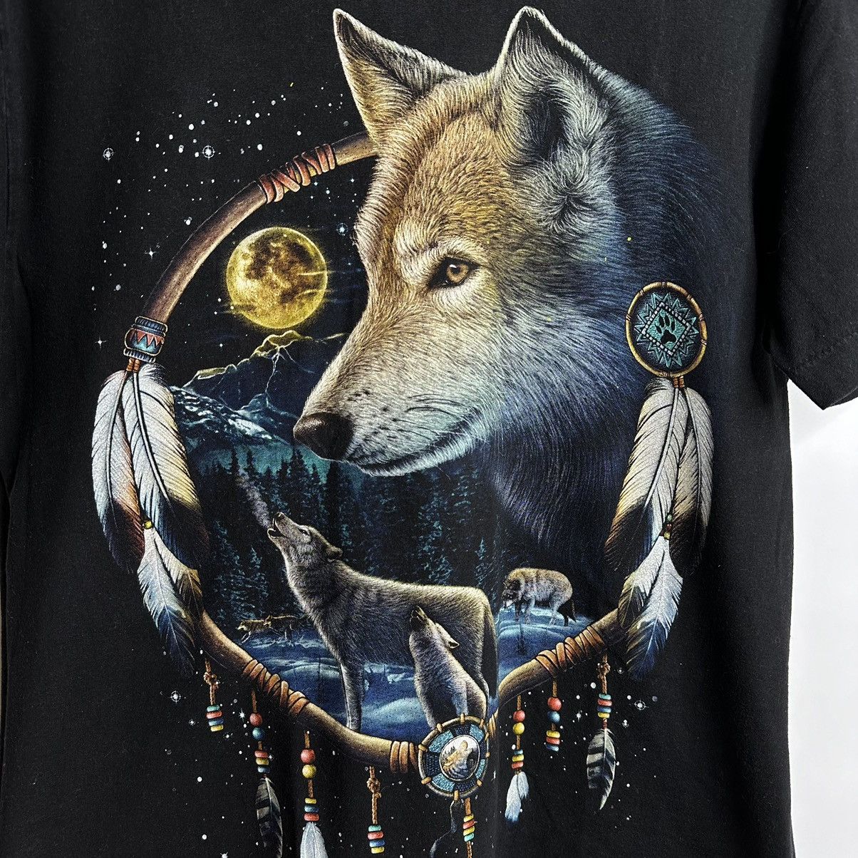 Band Tees Wolf Vintage T-shirt Rare USA Size US M / EU 48-50 / 2 - 2 Thumbnail