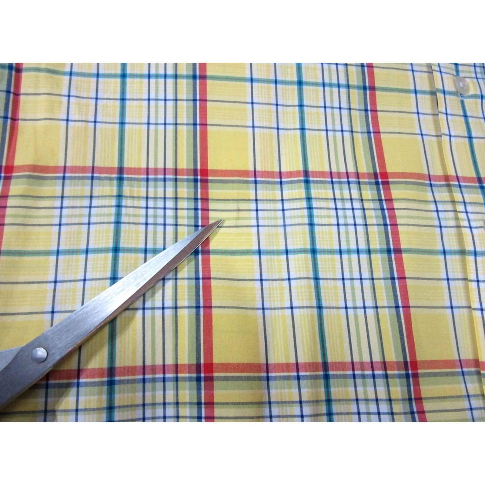 Ralph Lauren Ralph Lauren Shirt Mens XL Yellow Plaid Classic Fit Long Sleeve Logo Button Down Shirt Size US XL / EU 56 / 4 - 4 Thumbnail