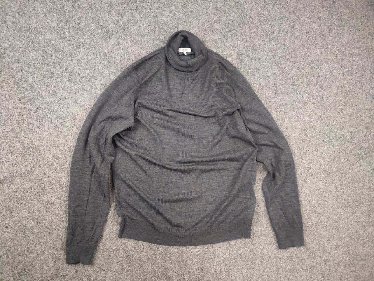 Reiss Reiss merino wool light gray Roll Neck knit Jumper Sweater Size US L / EU 52-54 / 3 - 10 Thumbnail