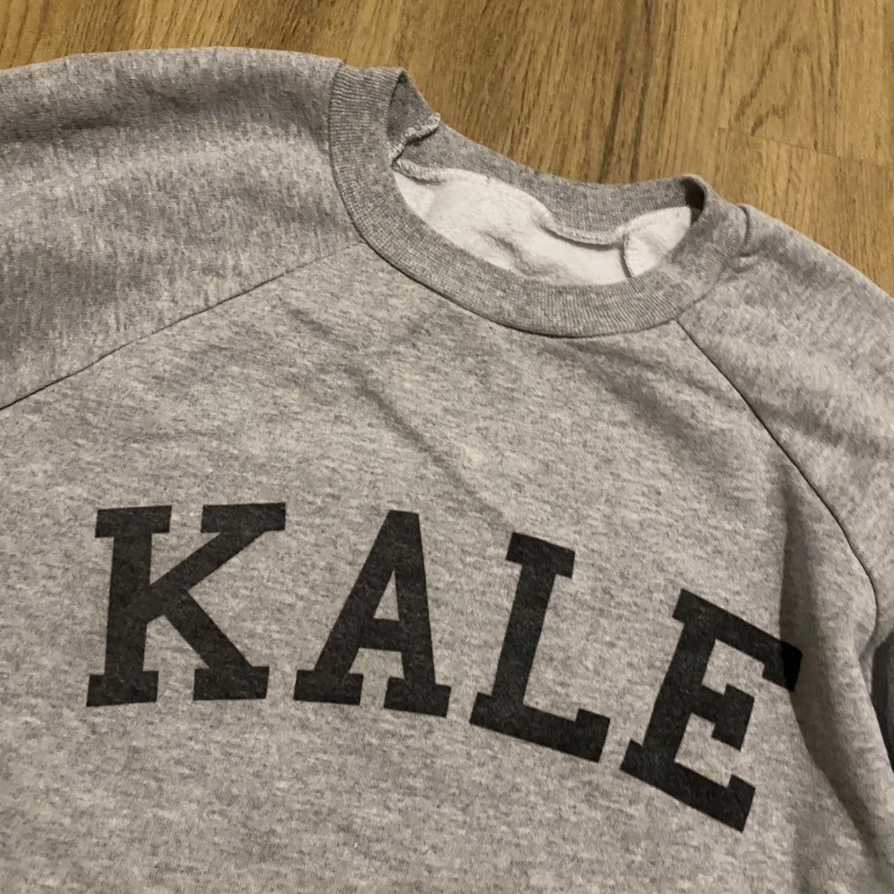 Other Grey and black Kale sweatshirt #sweatshirt Boxy Size US S / EU 44-46 / 1 - 2 Thumbnail