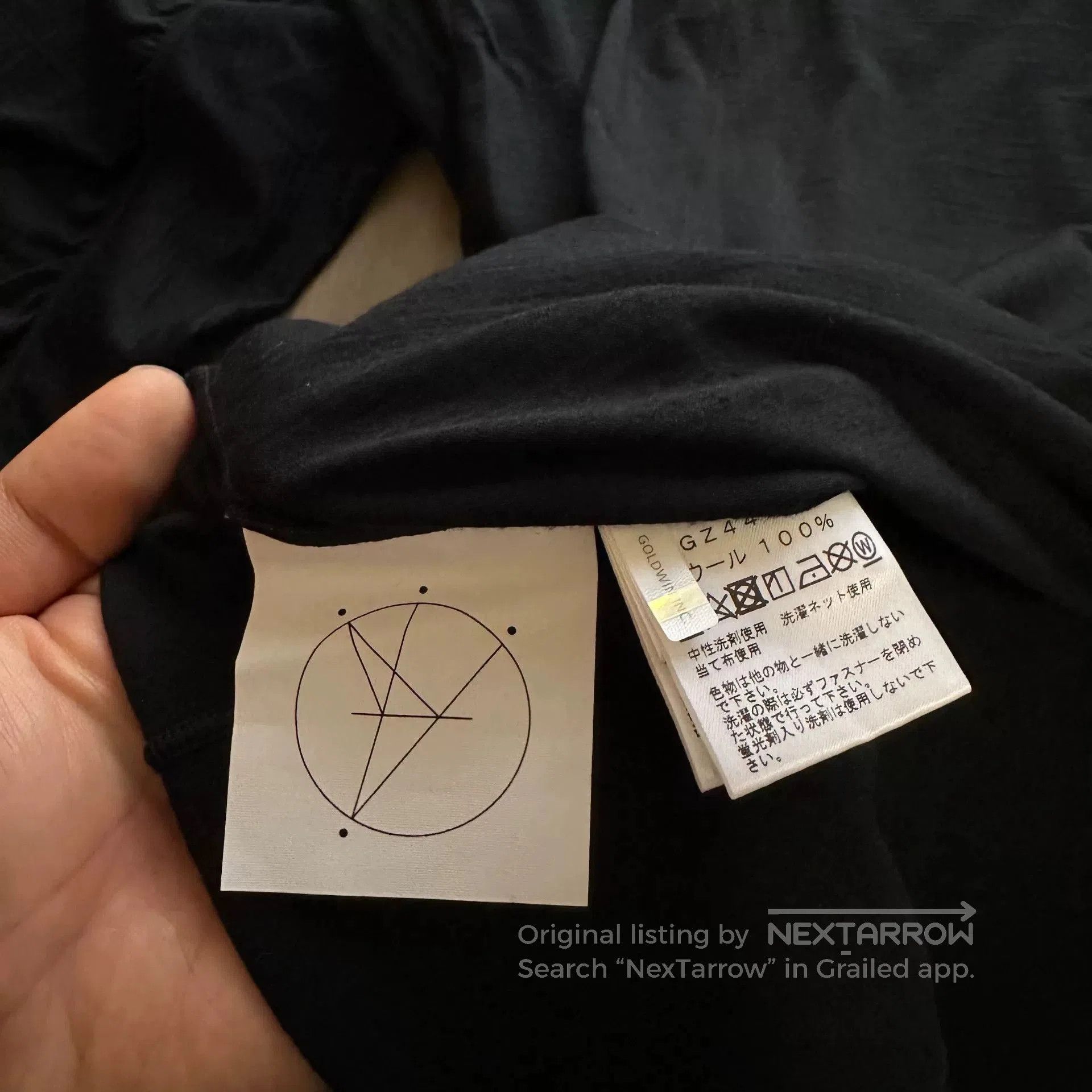 Goldwin Goldwin Wool Half Zip Long Sleeve T-Shirt. Size US XXL / EU 58 / 5 - 5 Thumbnail