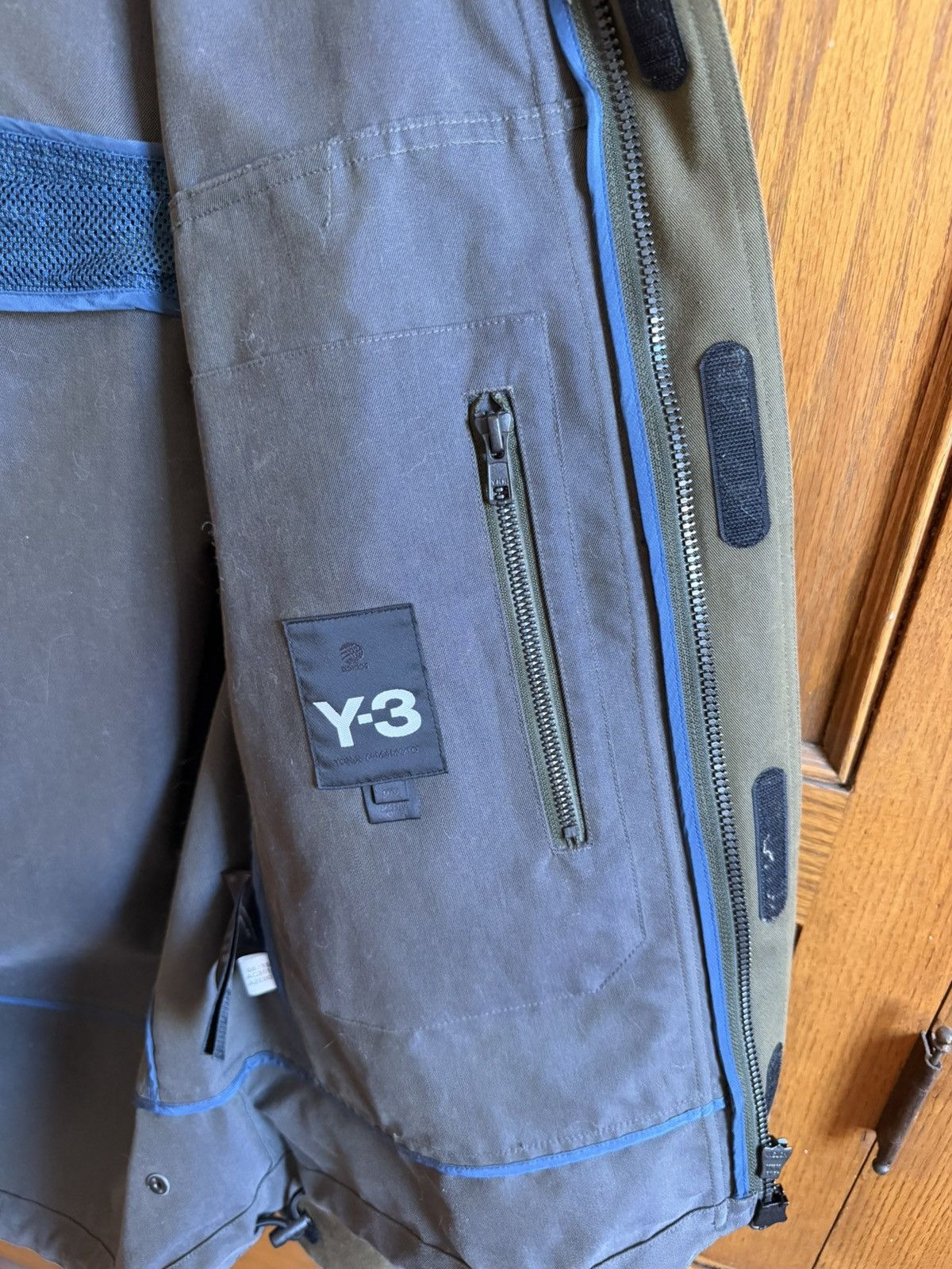 Adidas × Y-3 Olive Tech Flight Jacket Size US M / EU 48-50 / 2 - 4 Thumbnail