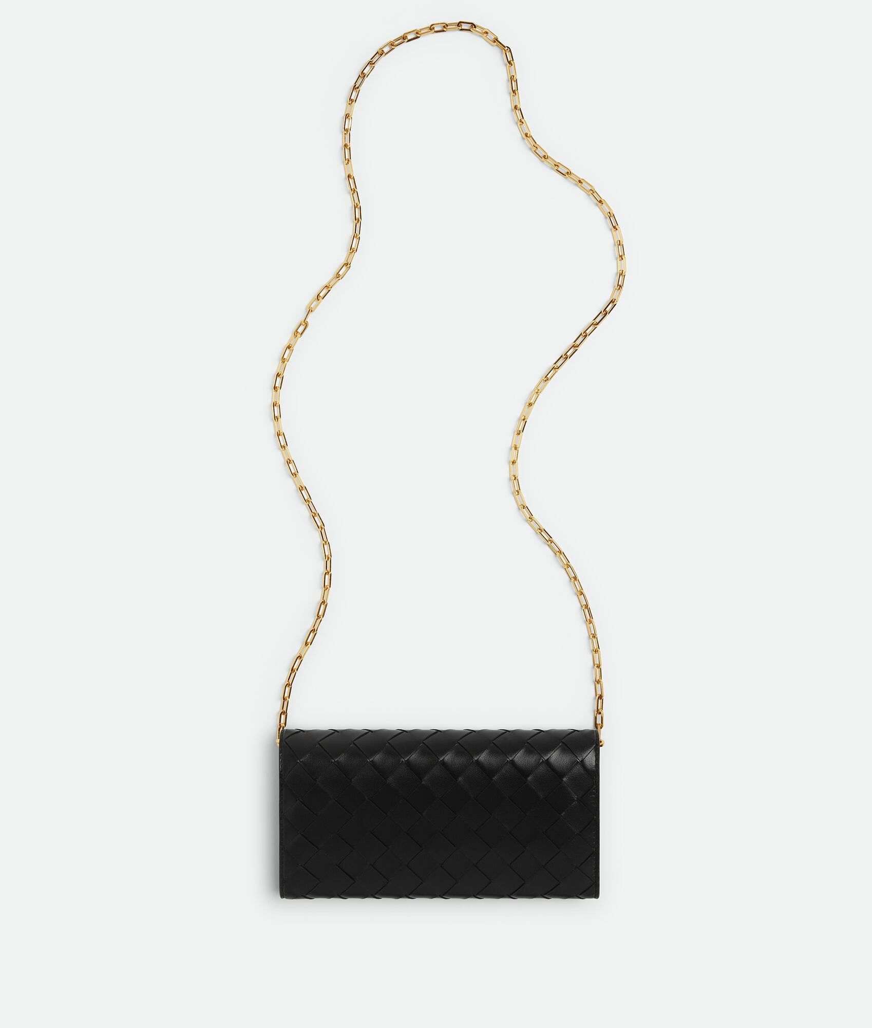 Bottega Veneta o1n1vont0125 Size: OS / Intrecciato Wallet On Chain Black Size ONE SIZE - 3 Thumbnail